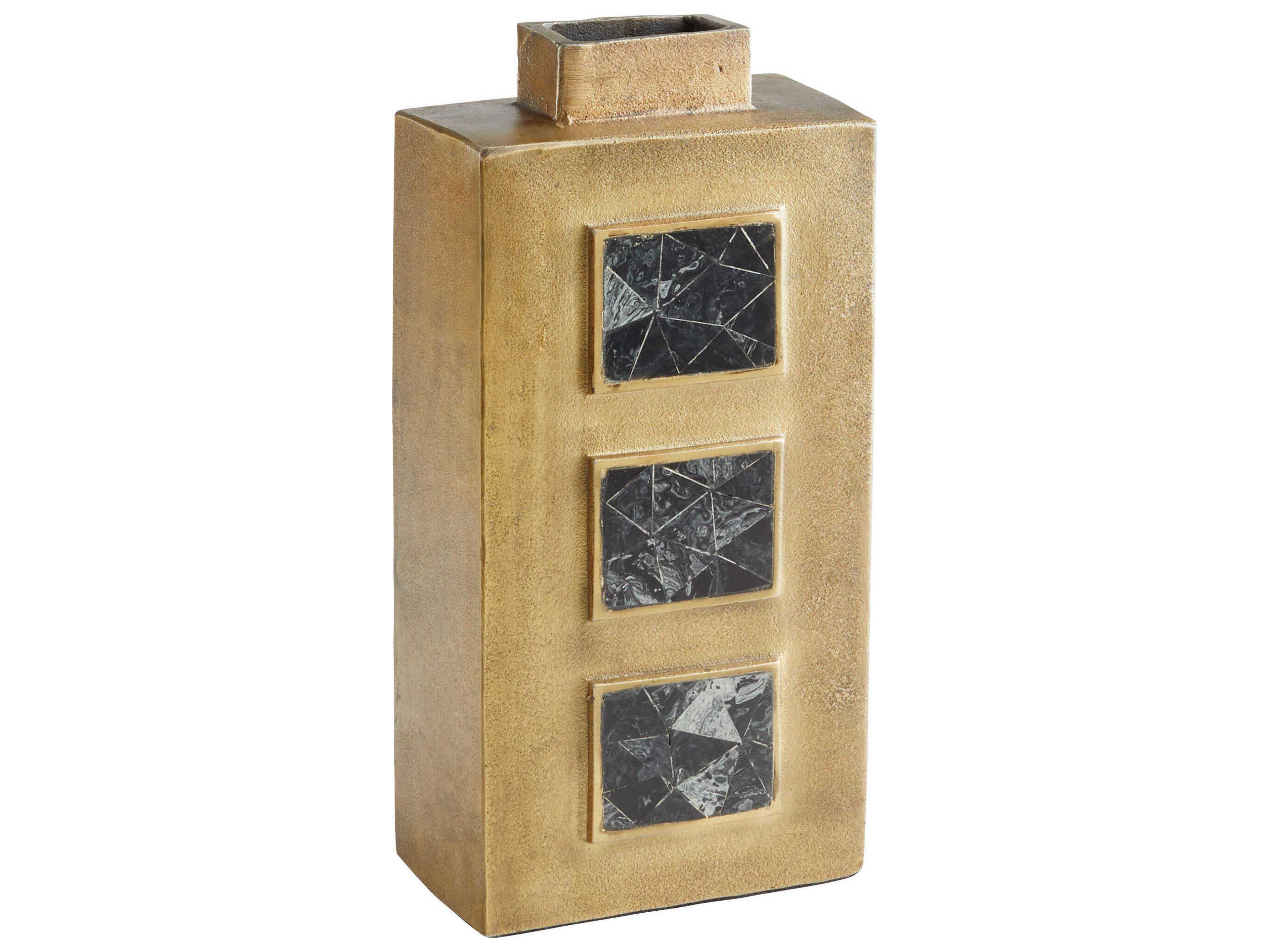 Antique Brass Malkate Vase