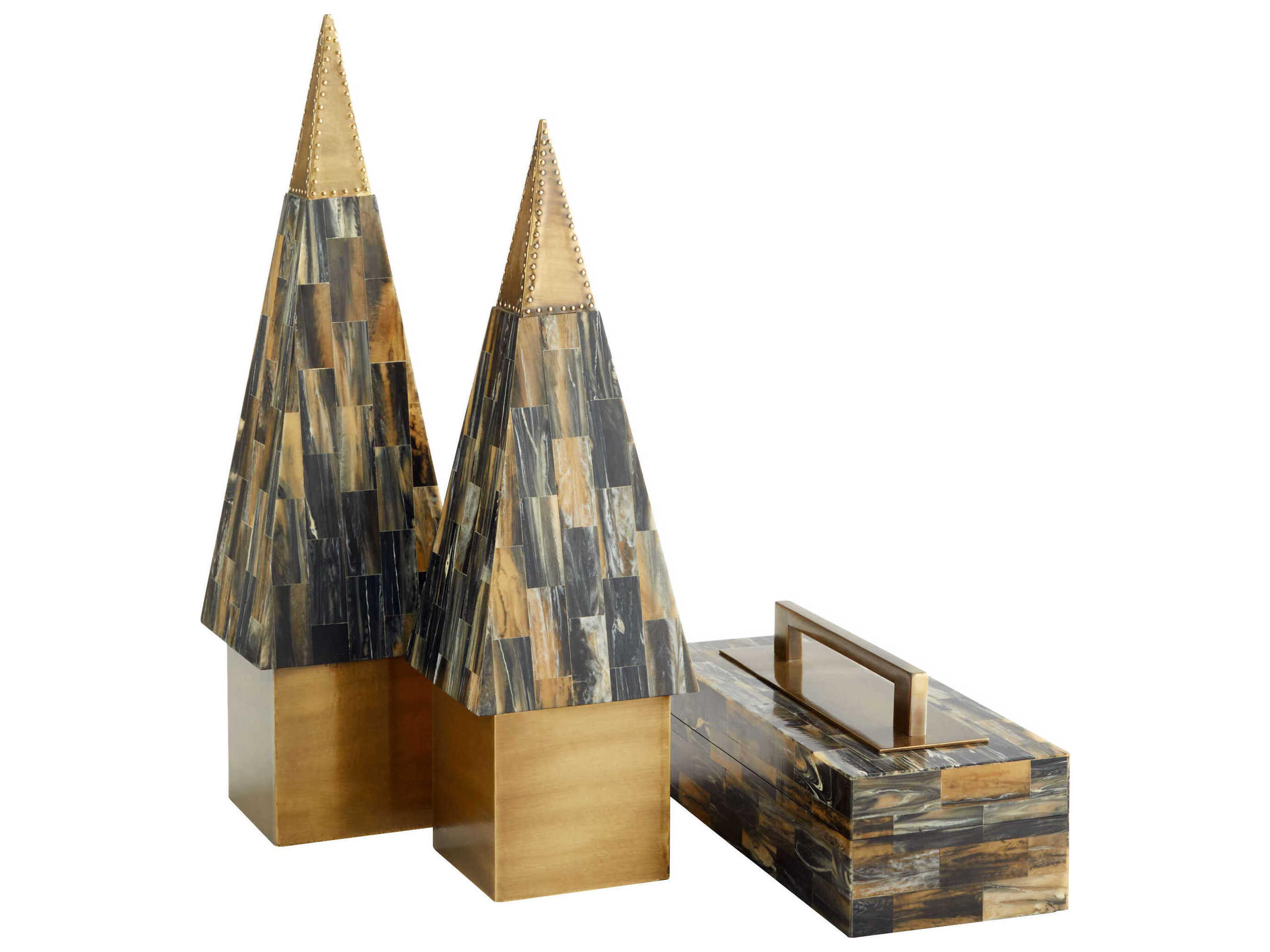 Cyan Design Antique Brass Cairo Spire