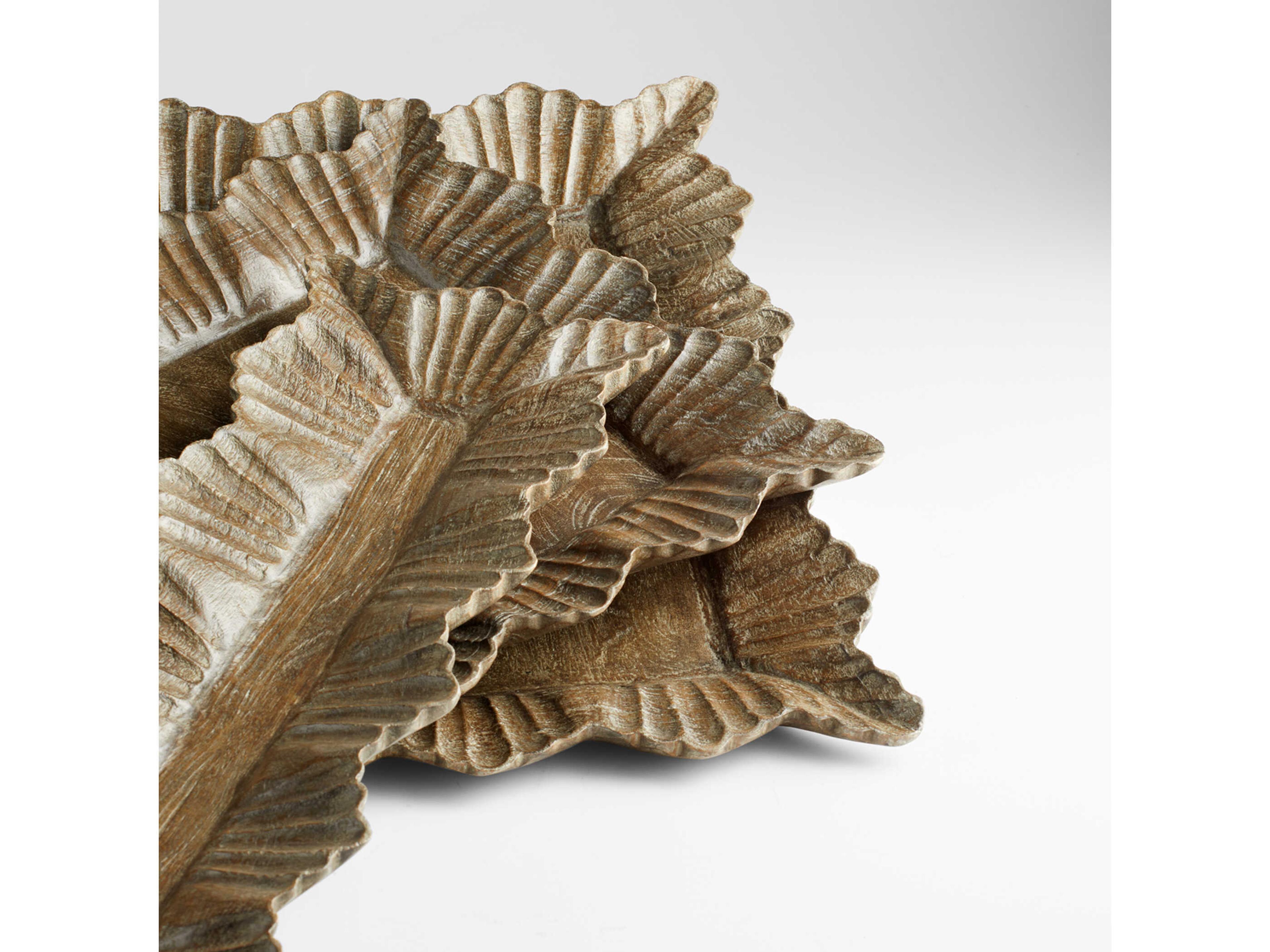 Cyan Design Limed Mango Wood Lorenza Serving Tray