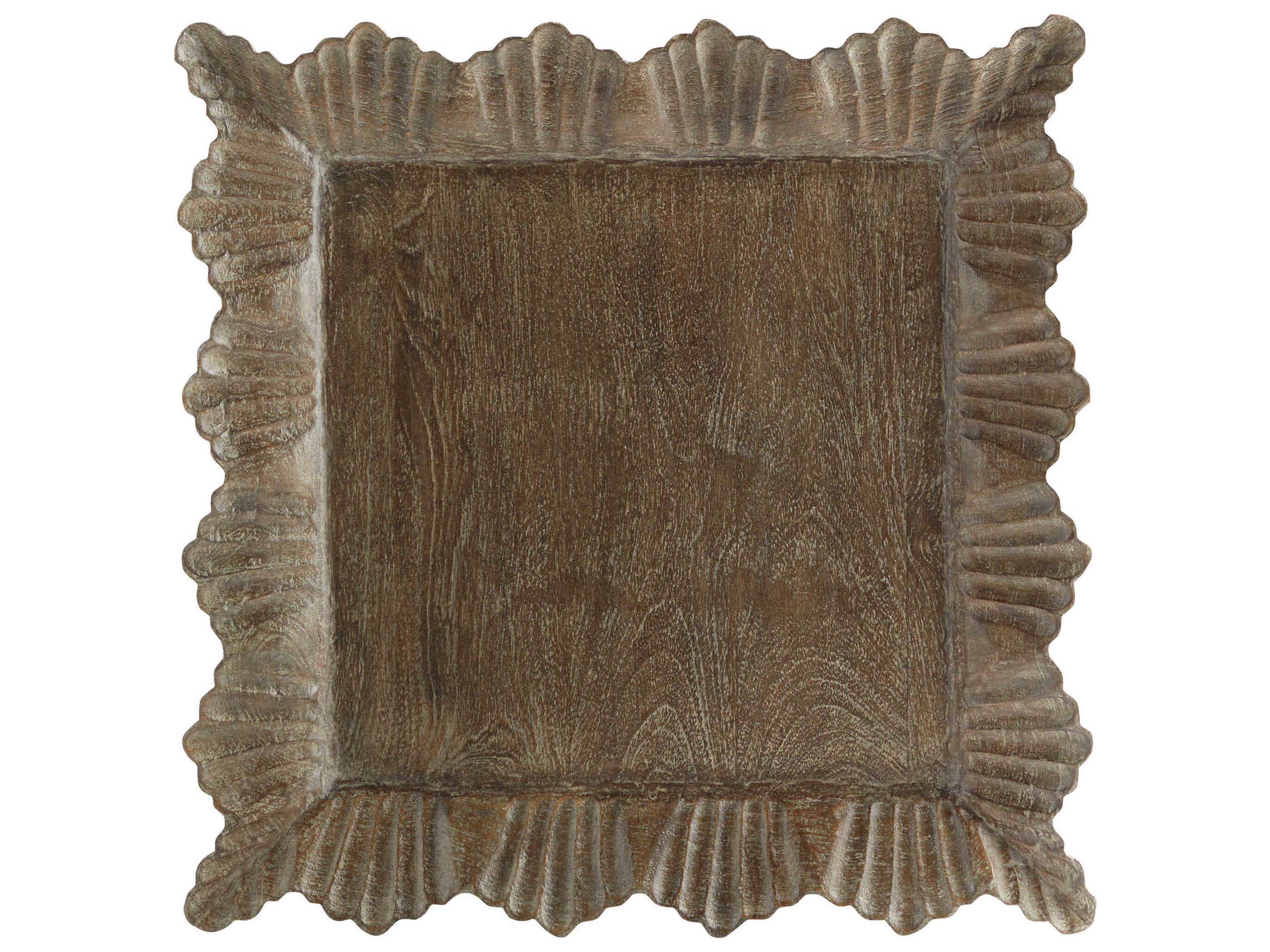 Cyan Design Limed Mango Wood Lorenza Serving Tray