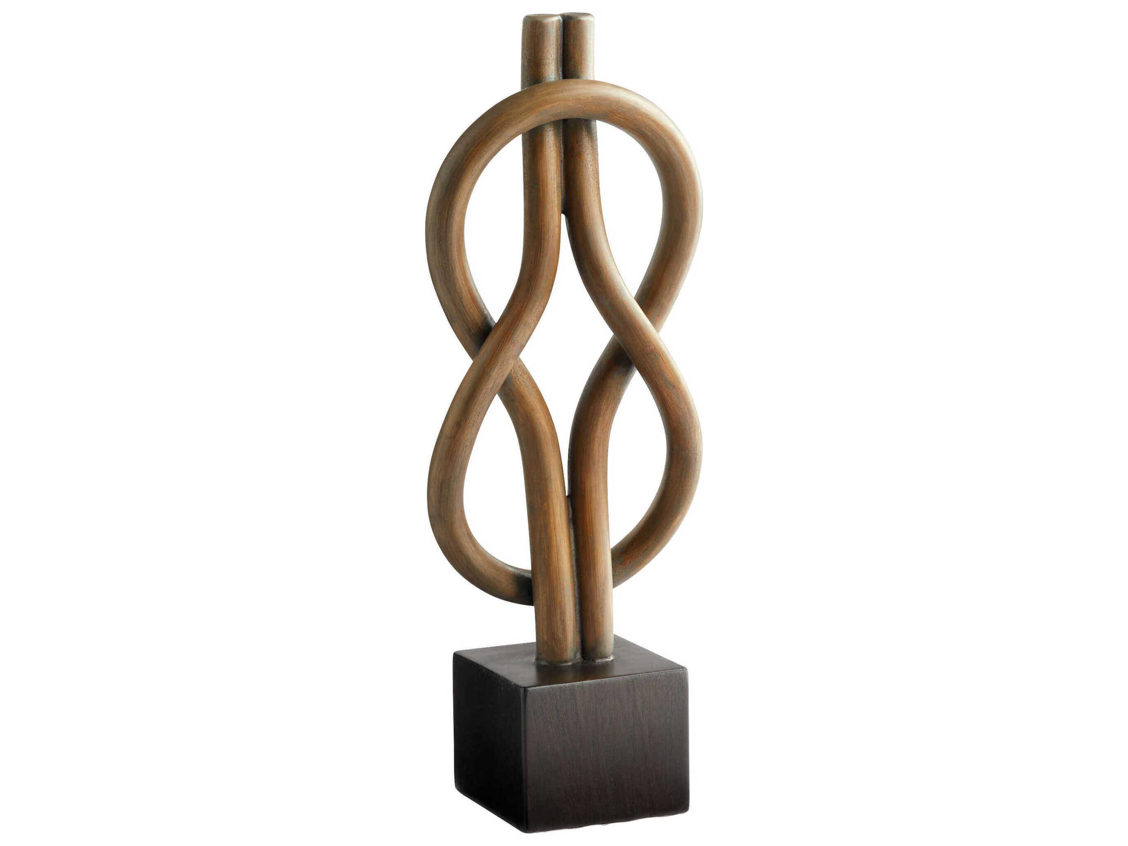 Cyan Design Black Hercules Knot Sculpture