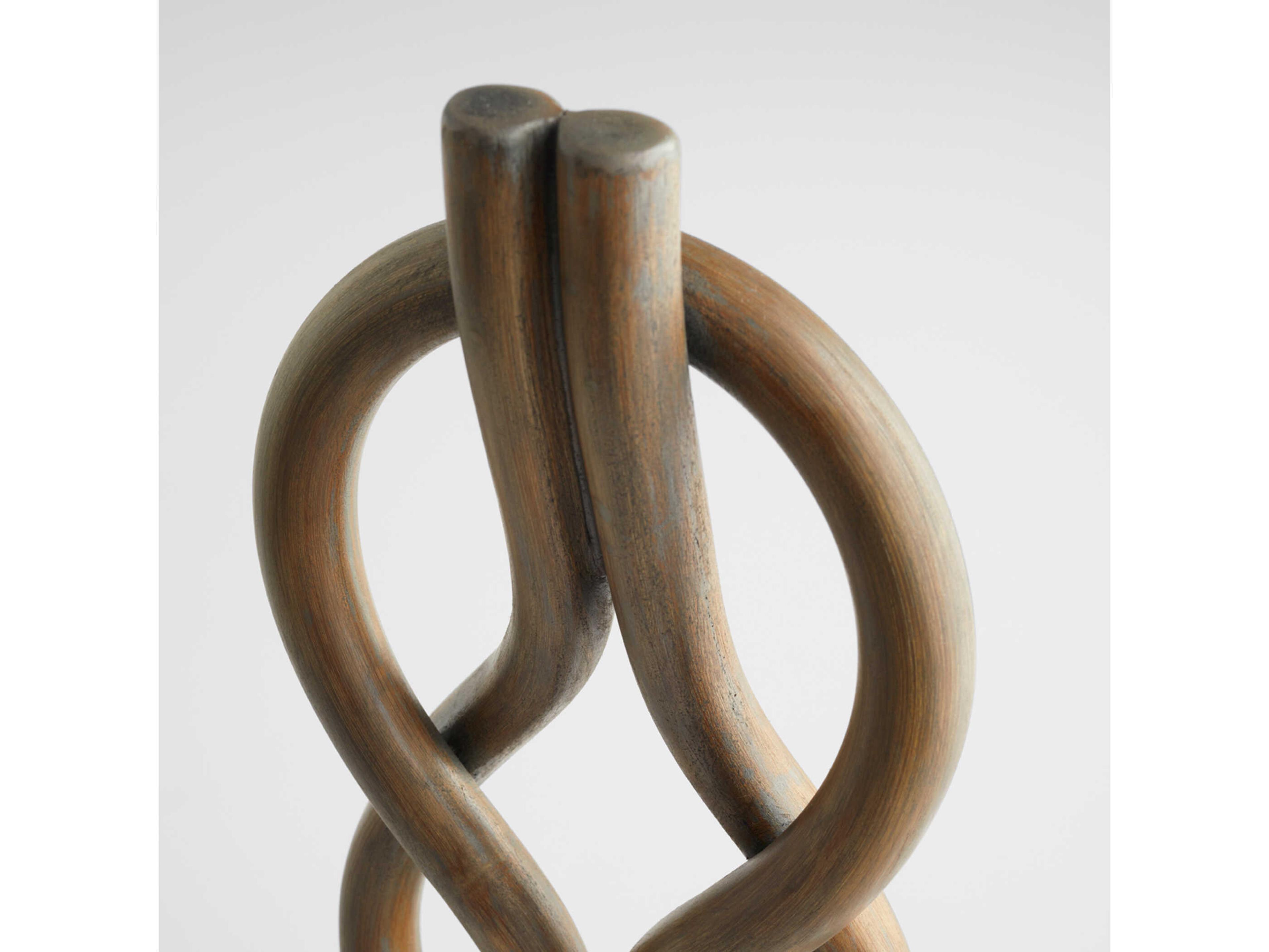 Cyan Design Black Hercules Knot Sculpture
