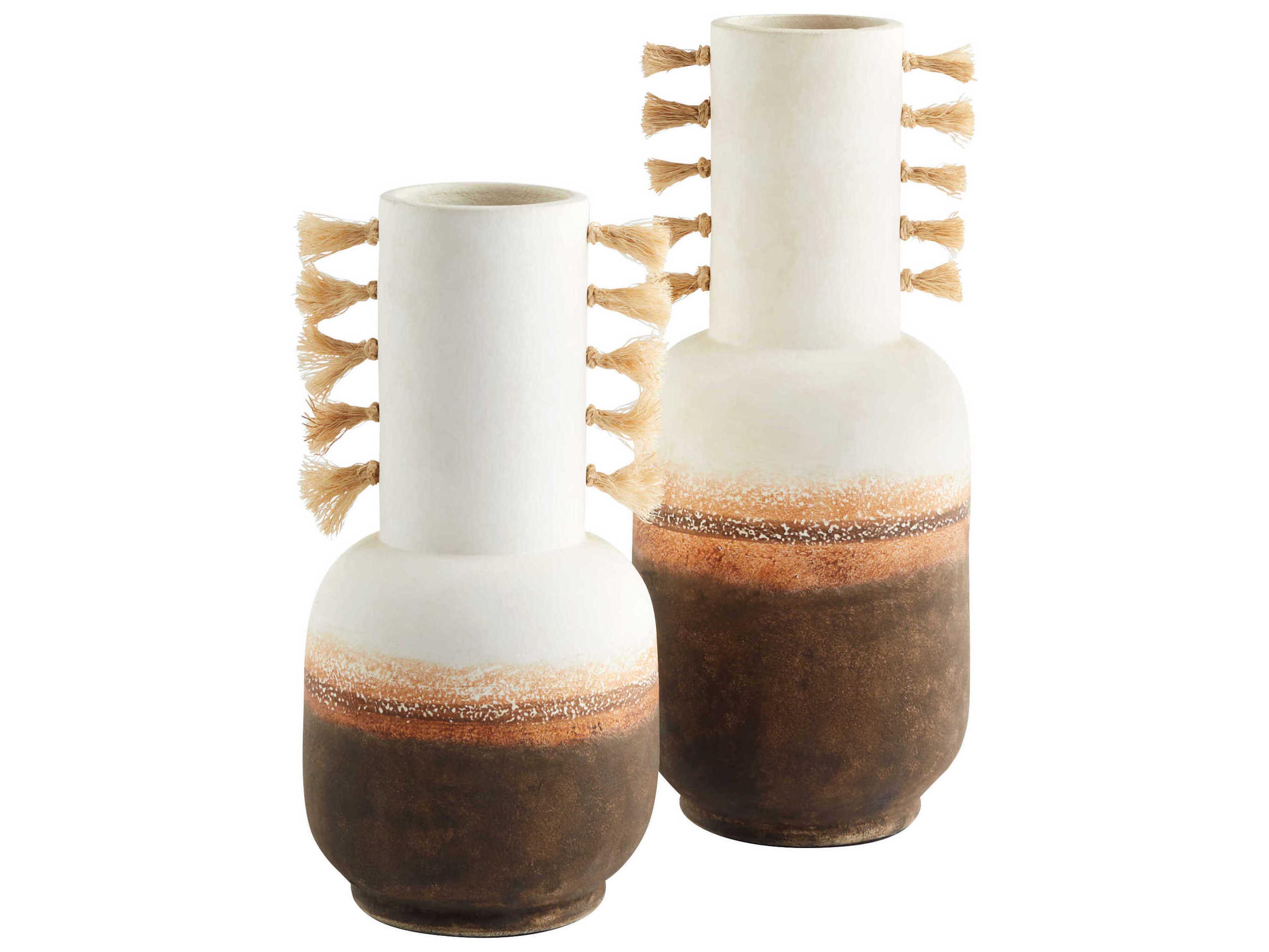 Cyan Design Ombre Jute Margaret Vase