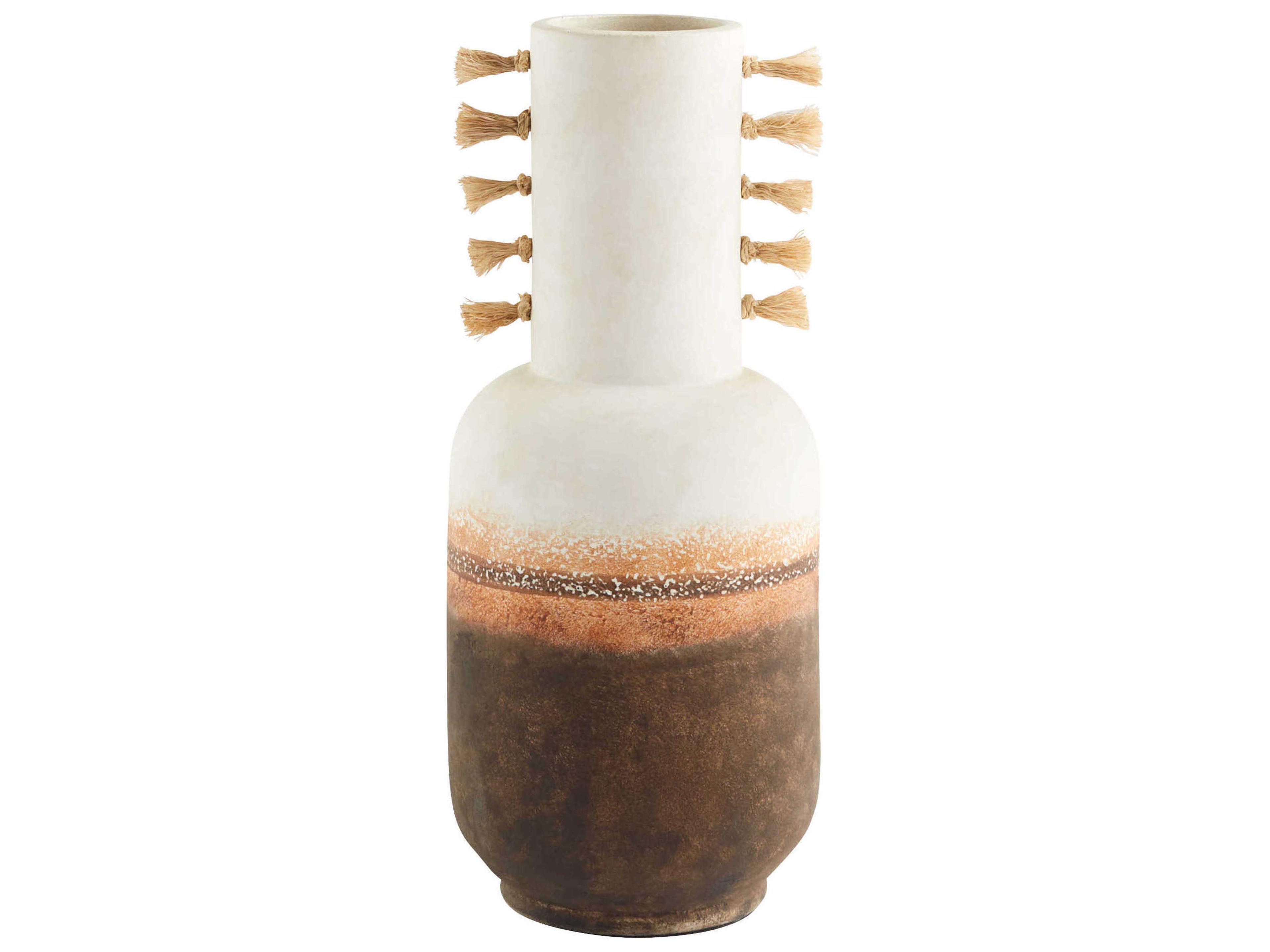 Cyan Design Ombre Jute Margaret Vase