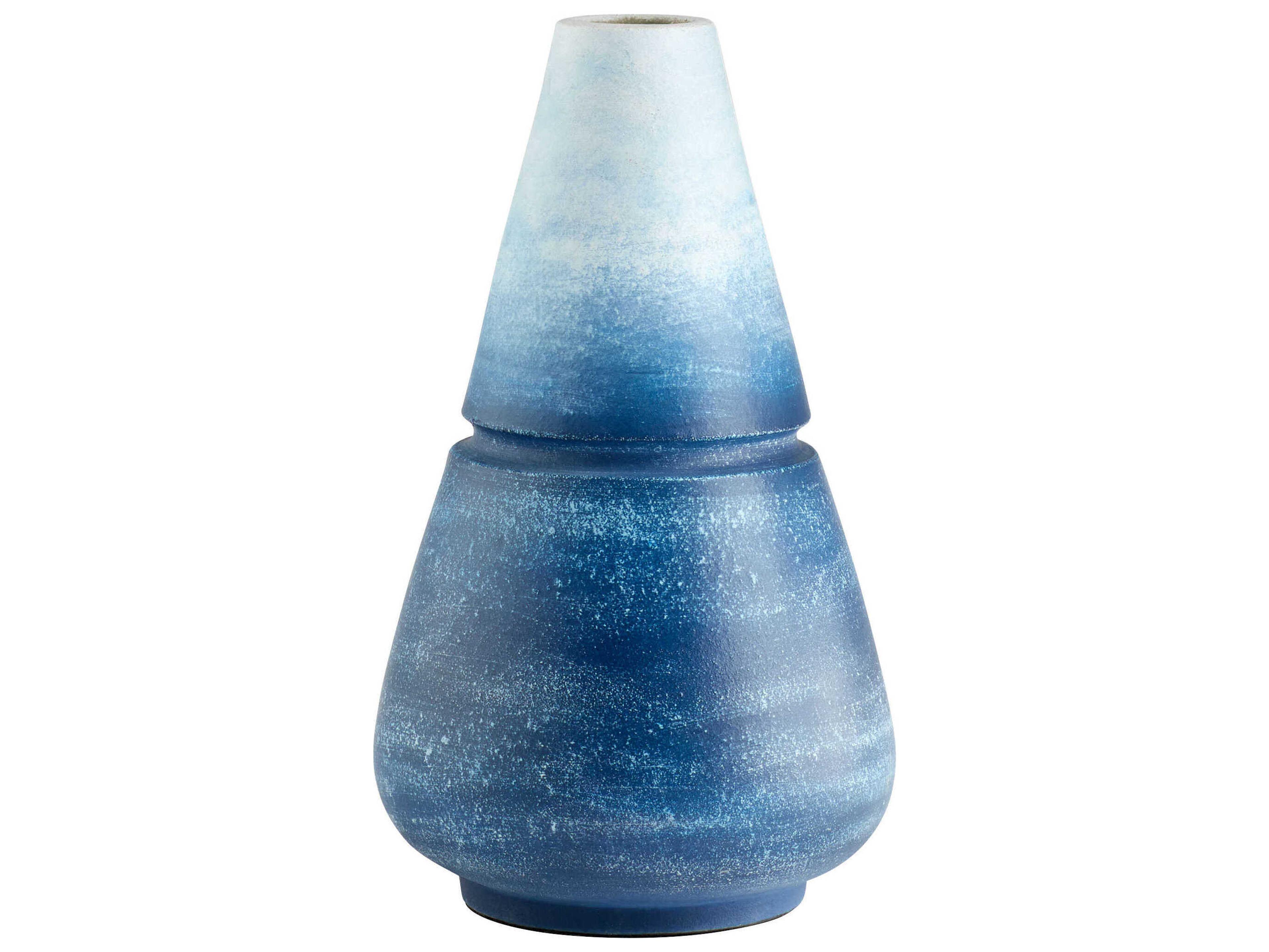 Blue Ombre Amarna Vase
