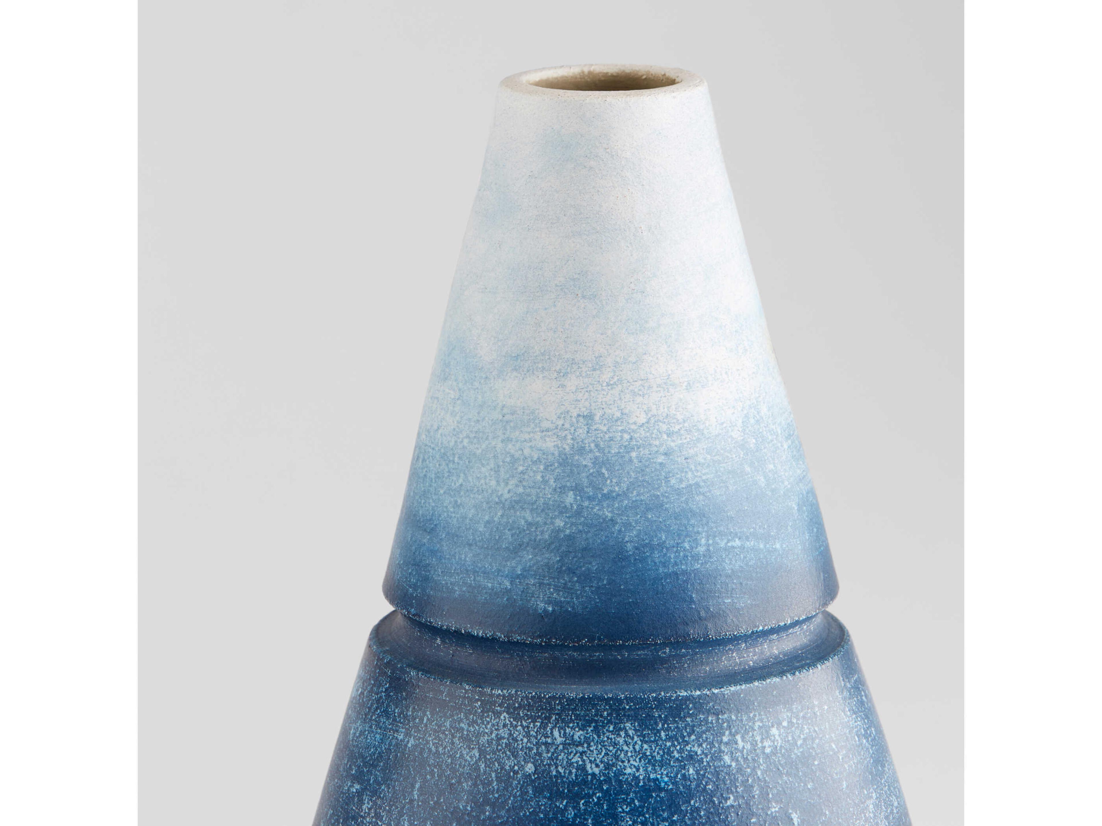 Cyan Design Blue Ombre Amarna Vase
