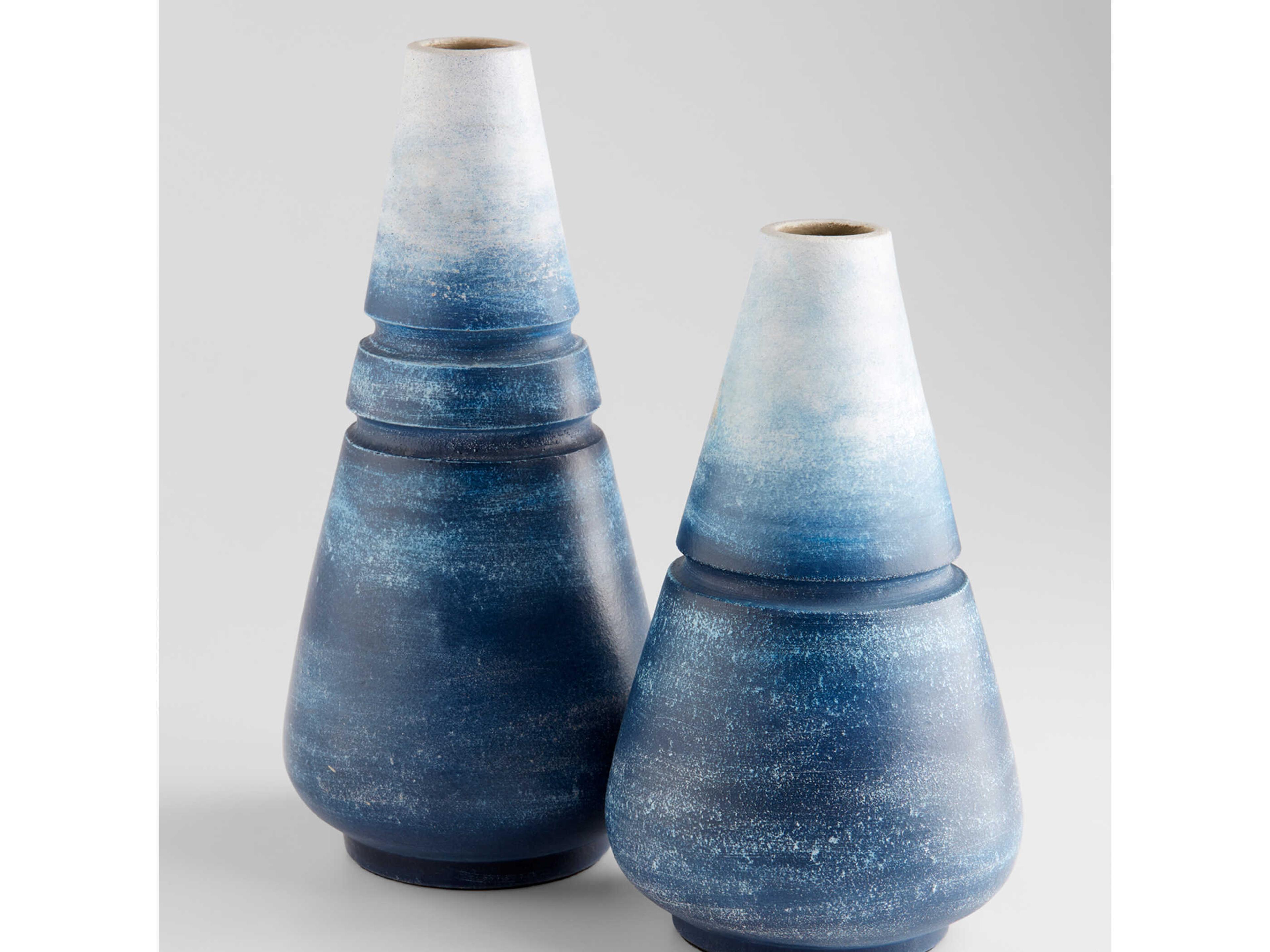 Cyan Design Blue Ombre Amarna Vase