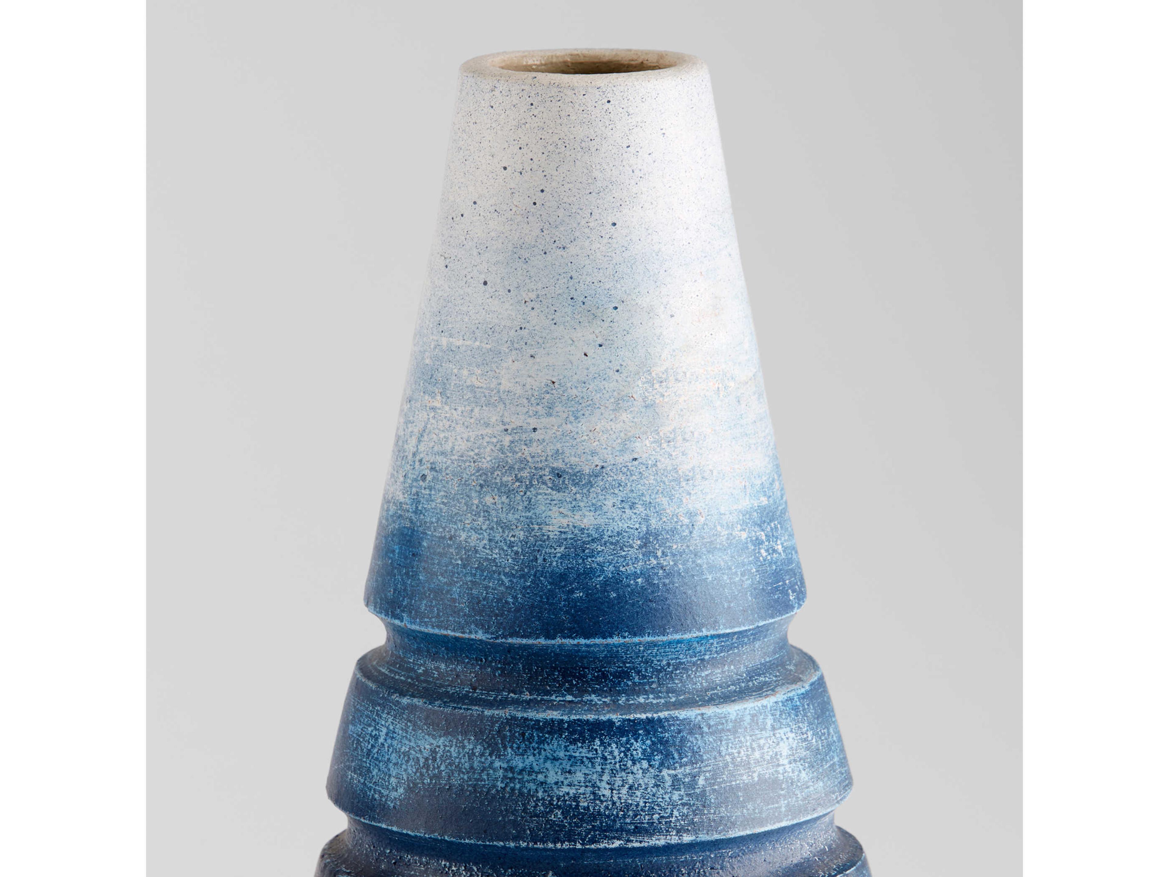 Cyan Design Blue Ombre Amarna Vase