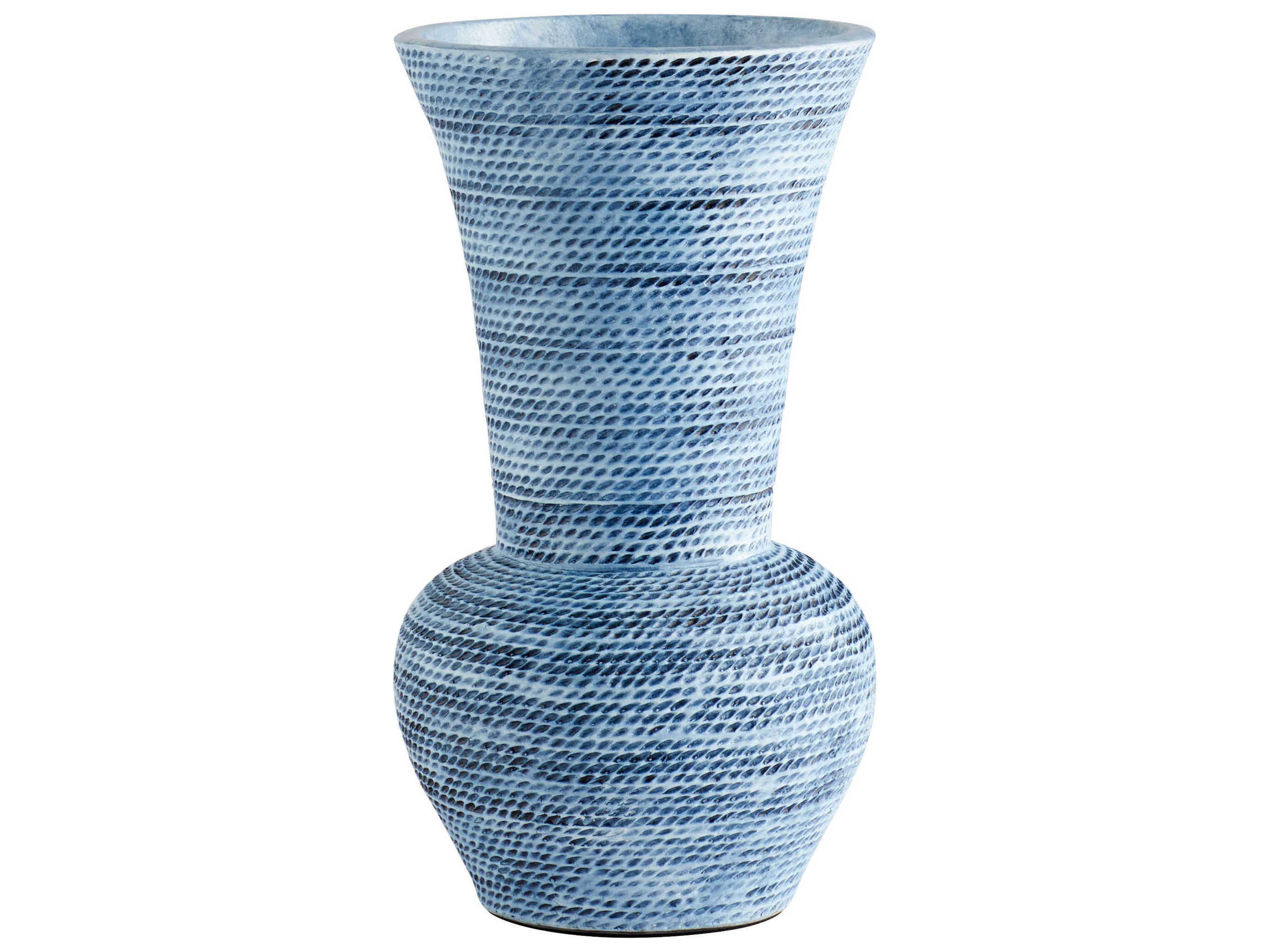 Cyan Design Blue Ombre Hopewell Vase