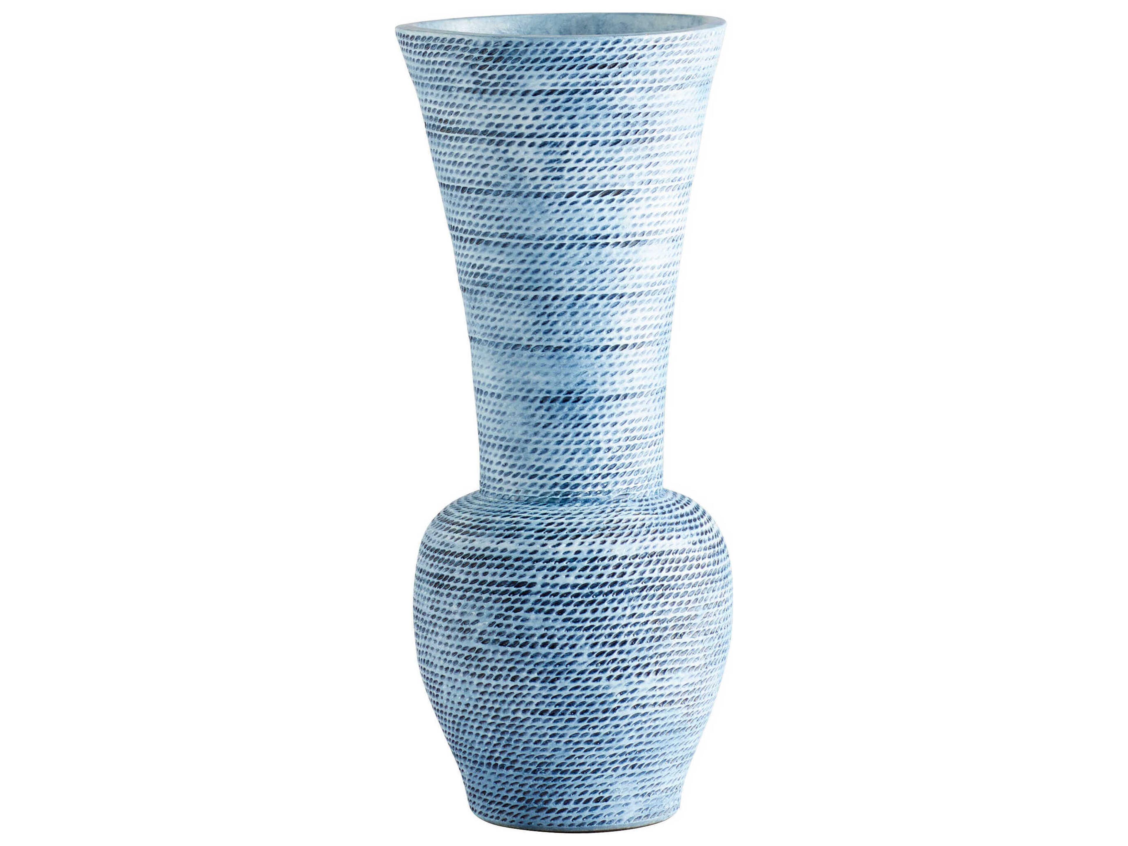 Cyan Design Blue Ombre Hopewell Vase