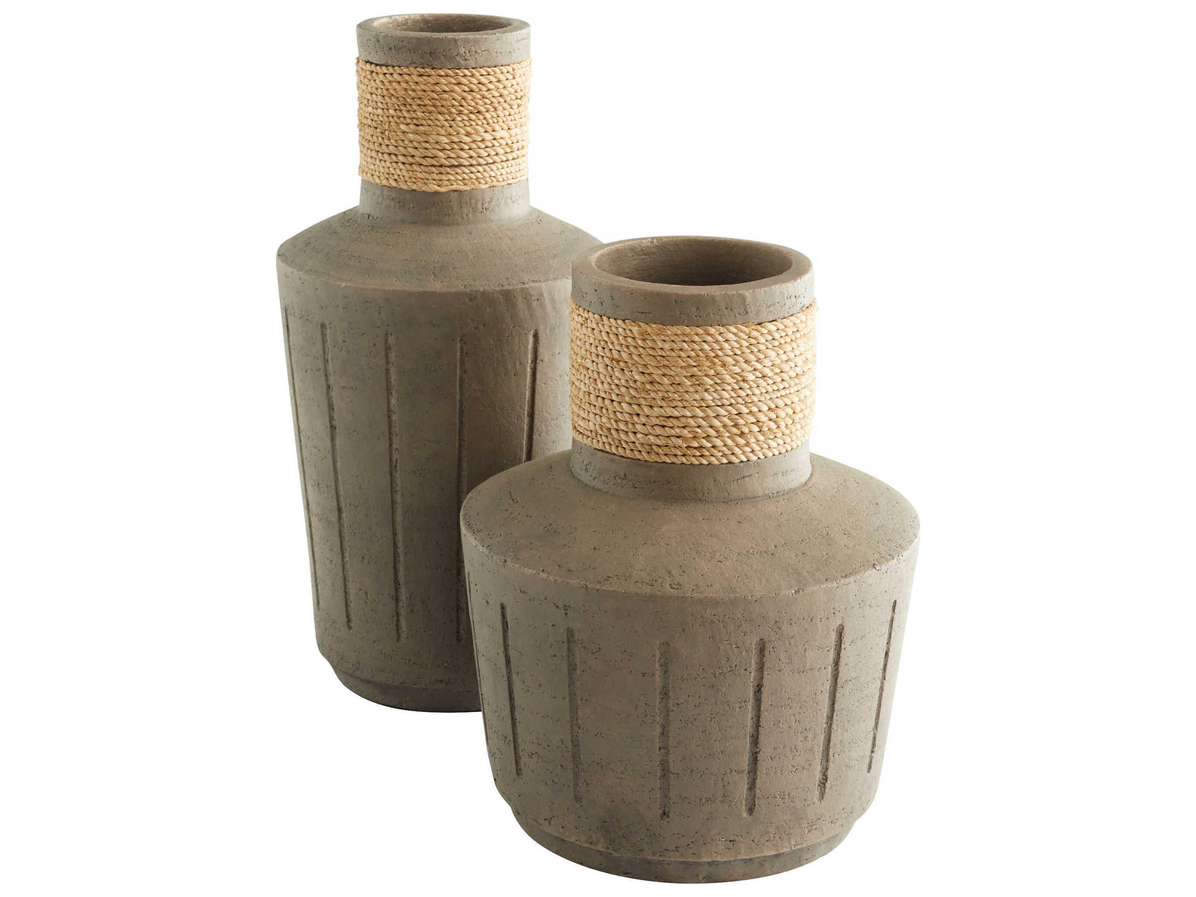 Cyan Design Matt Grey Hydria Vase