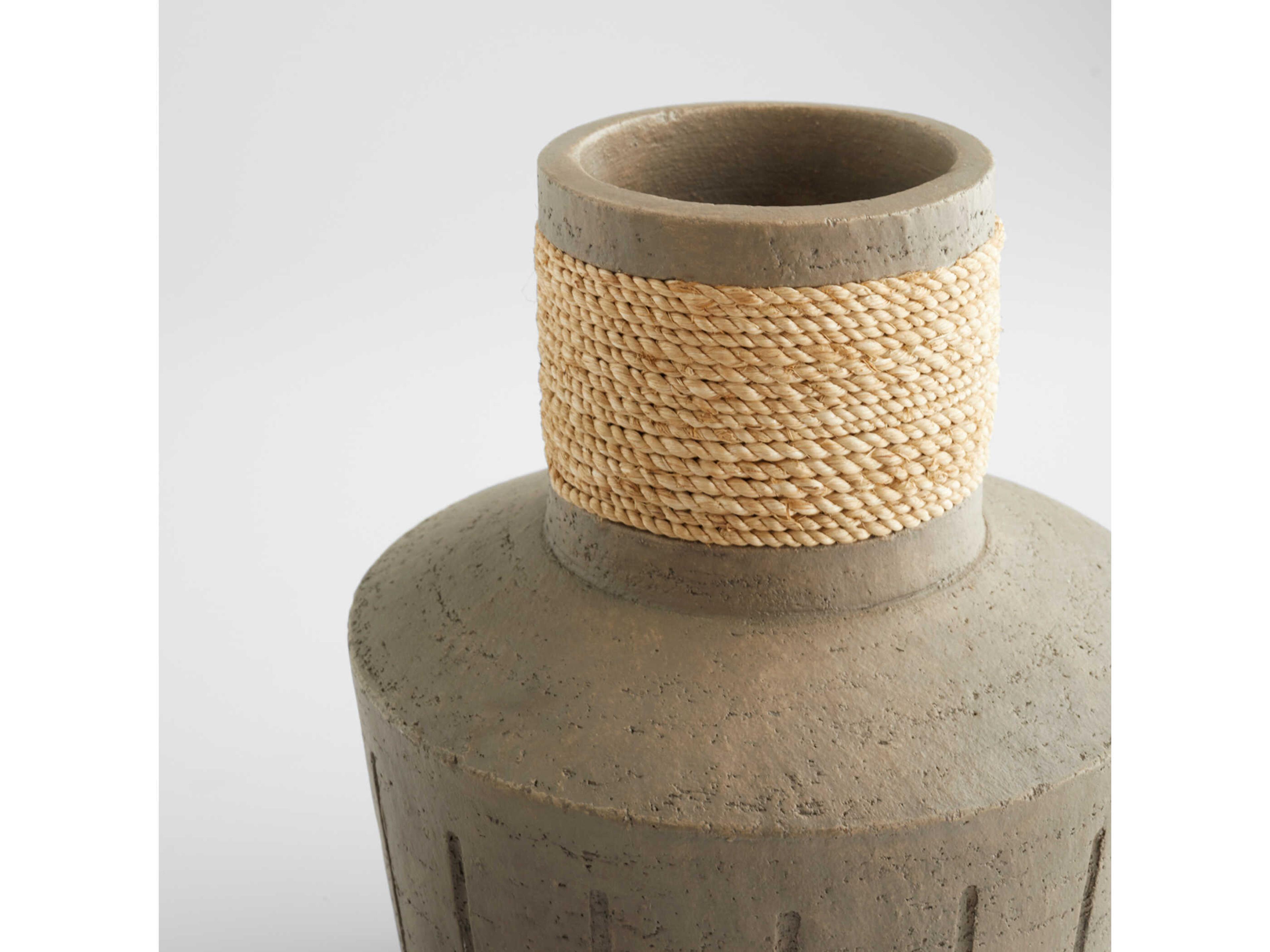 Cyan Design Matt Grey Hydria Vase