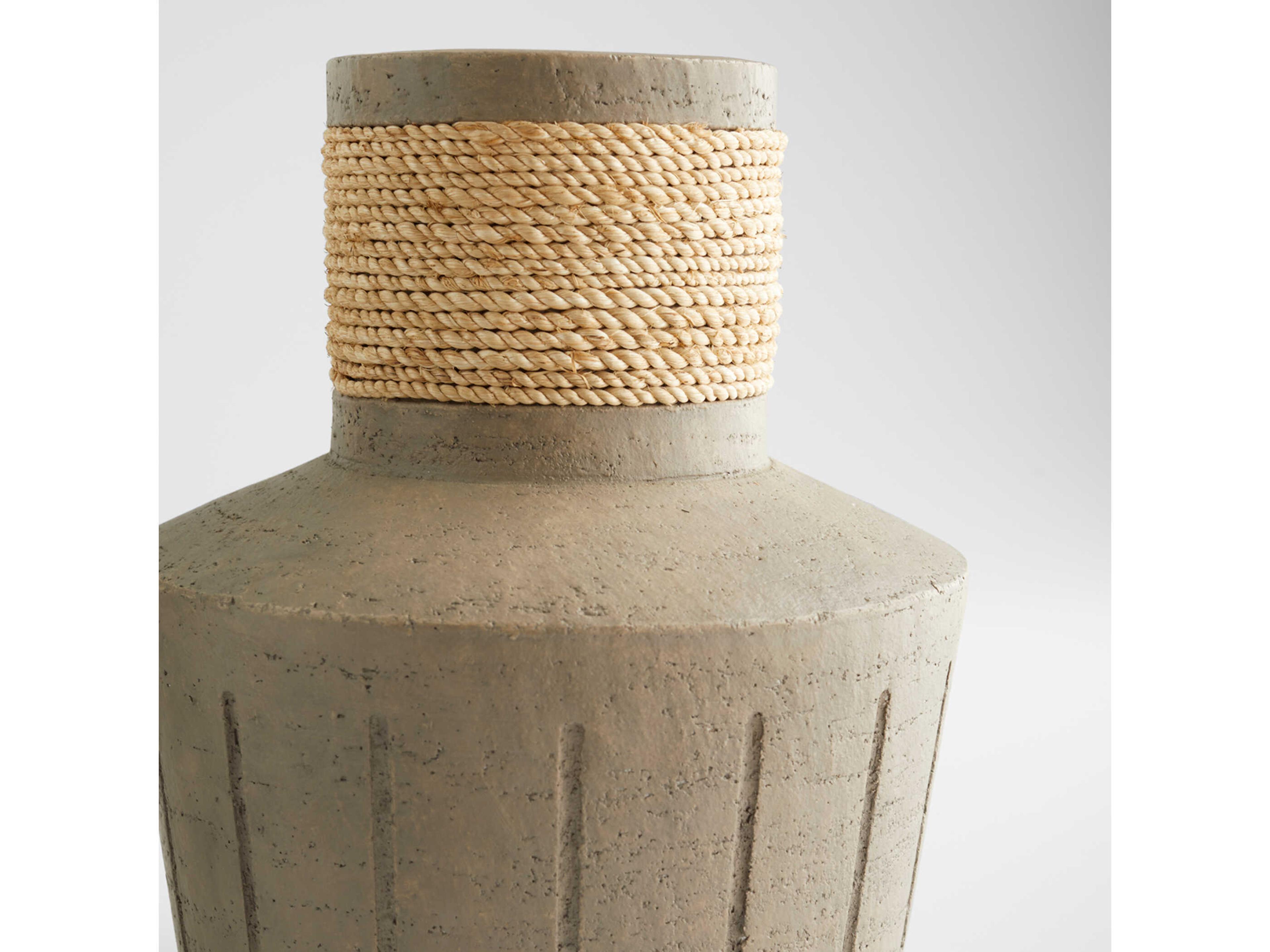 Cyan Design Matt Grey Hydria Vase