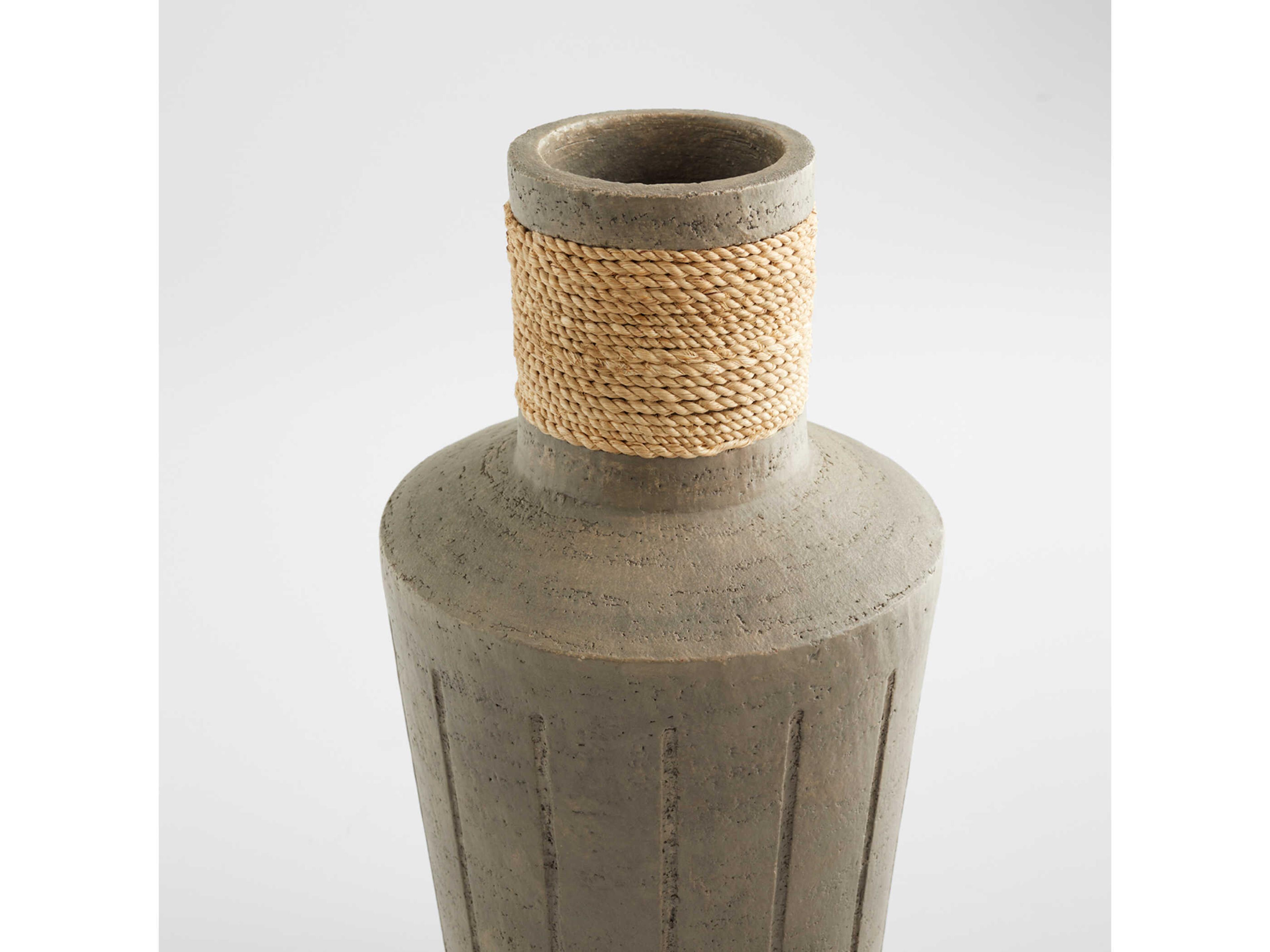 Cyan Design Matt Grey Hydria Vase