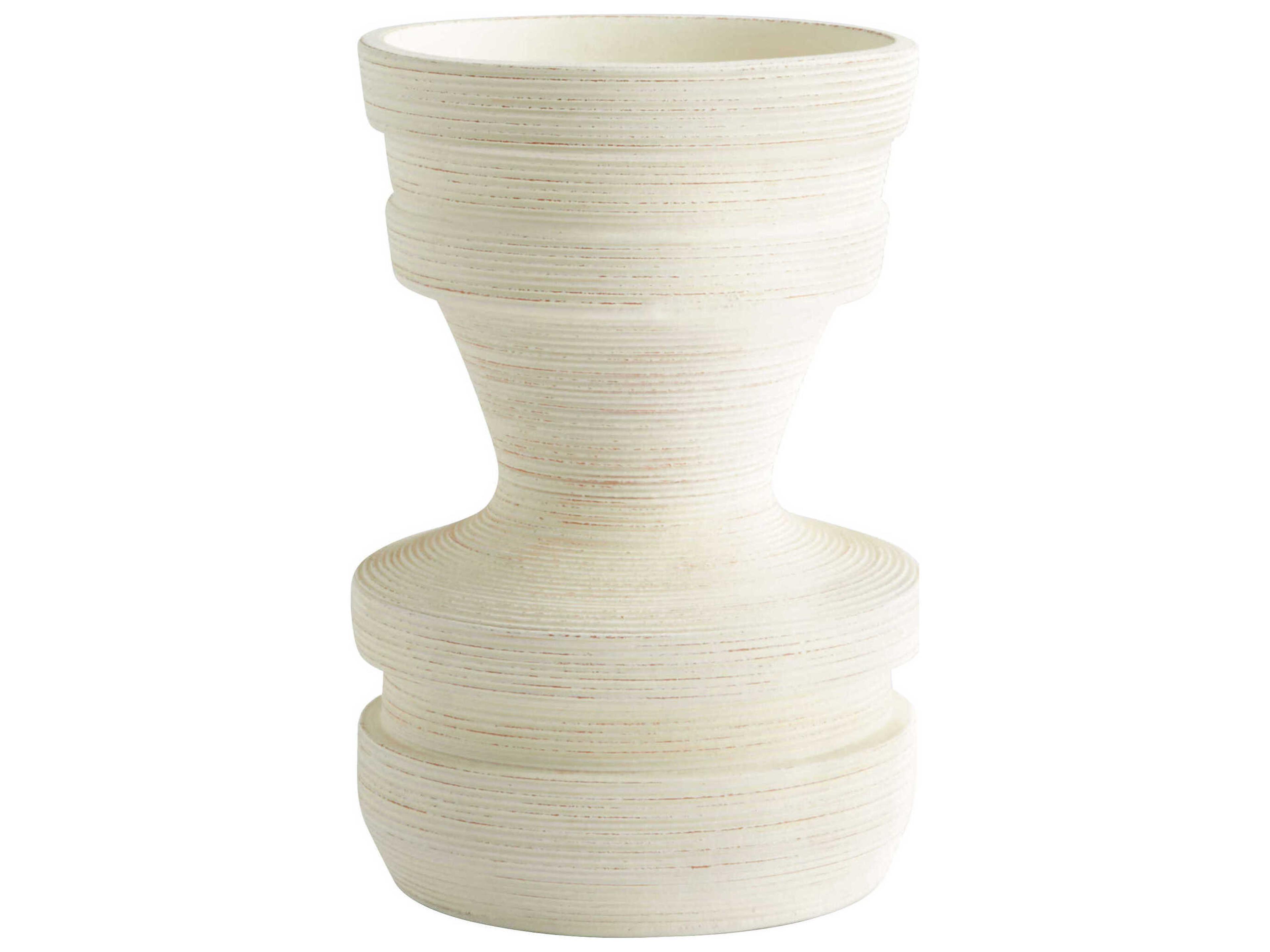 Latte White Taras Vase