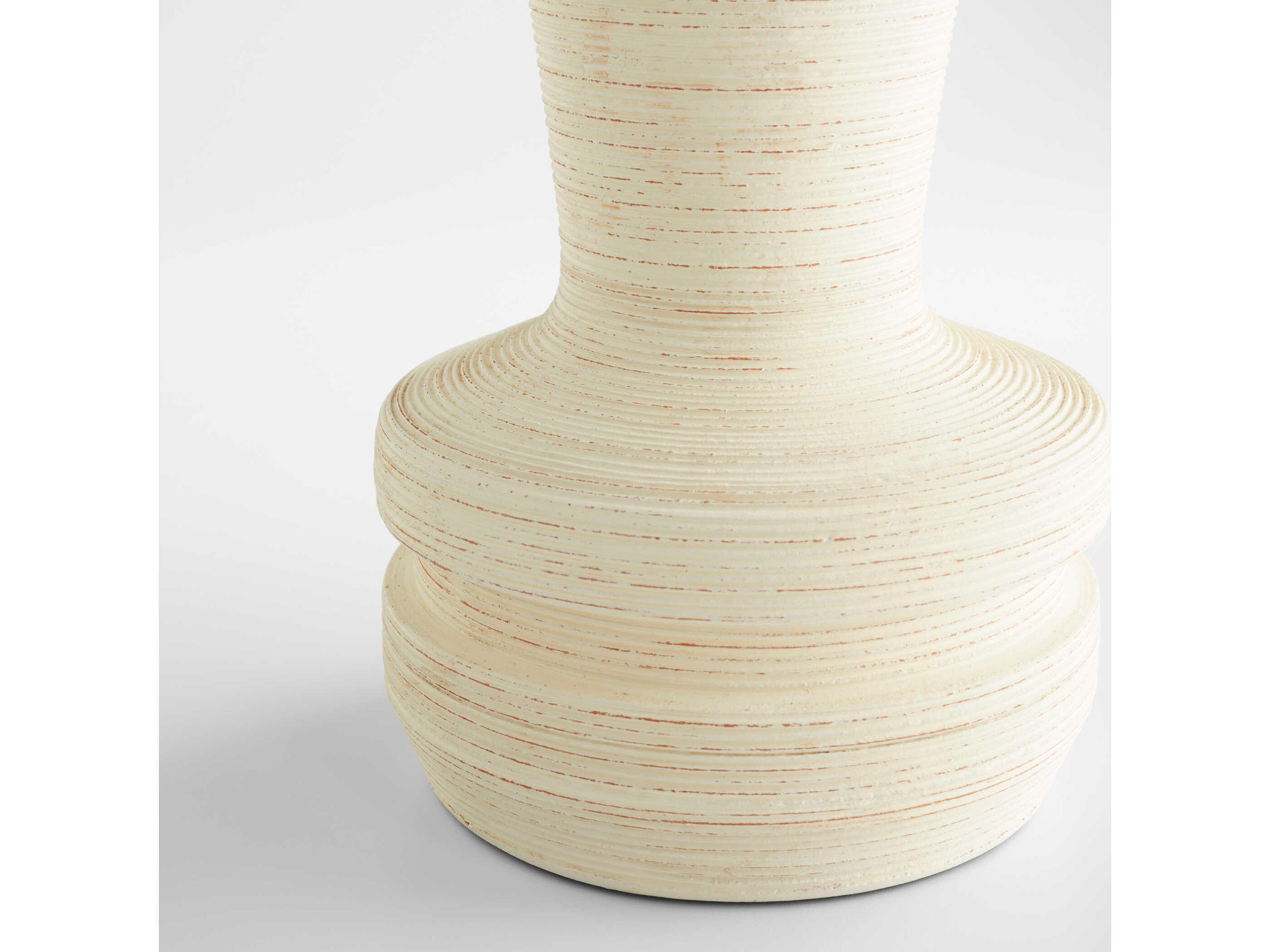 Cyan Design Latte White Taras Vase