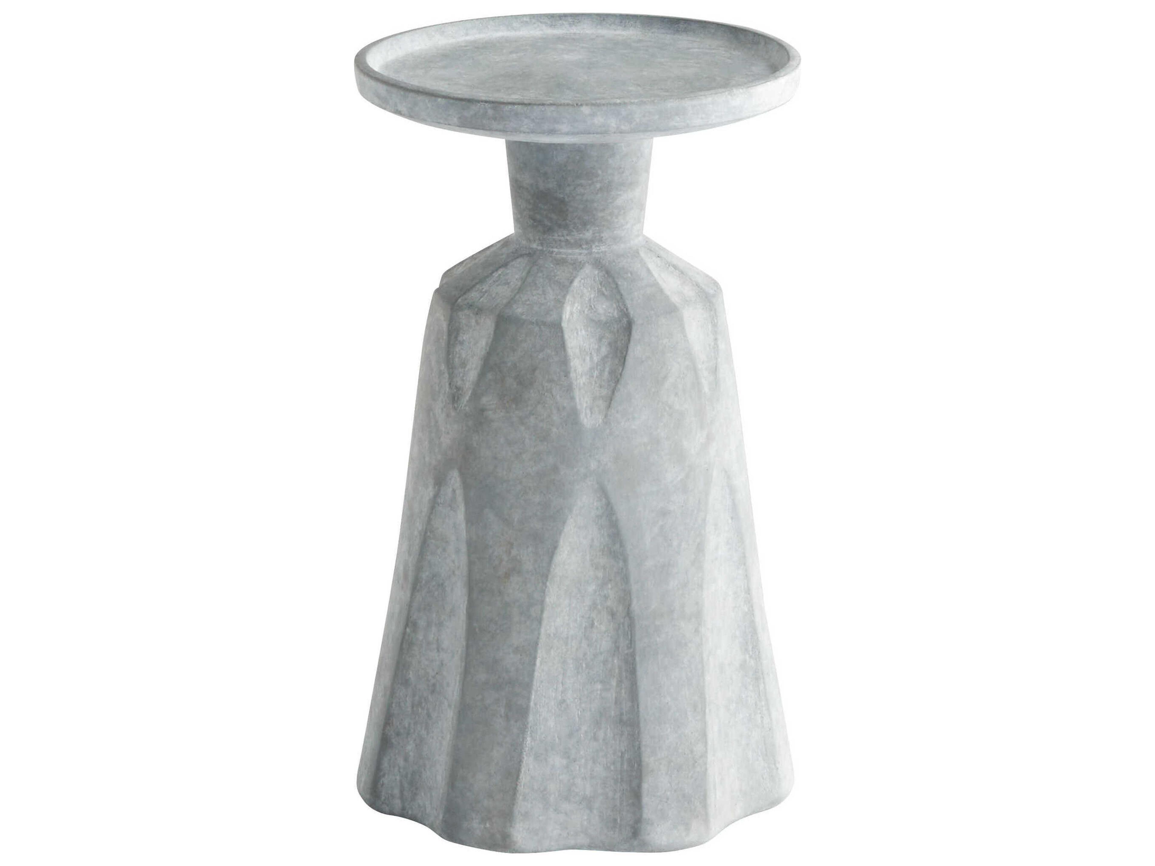 Tapered Grey Attalus Candleholder