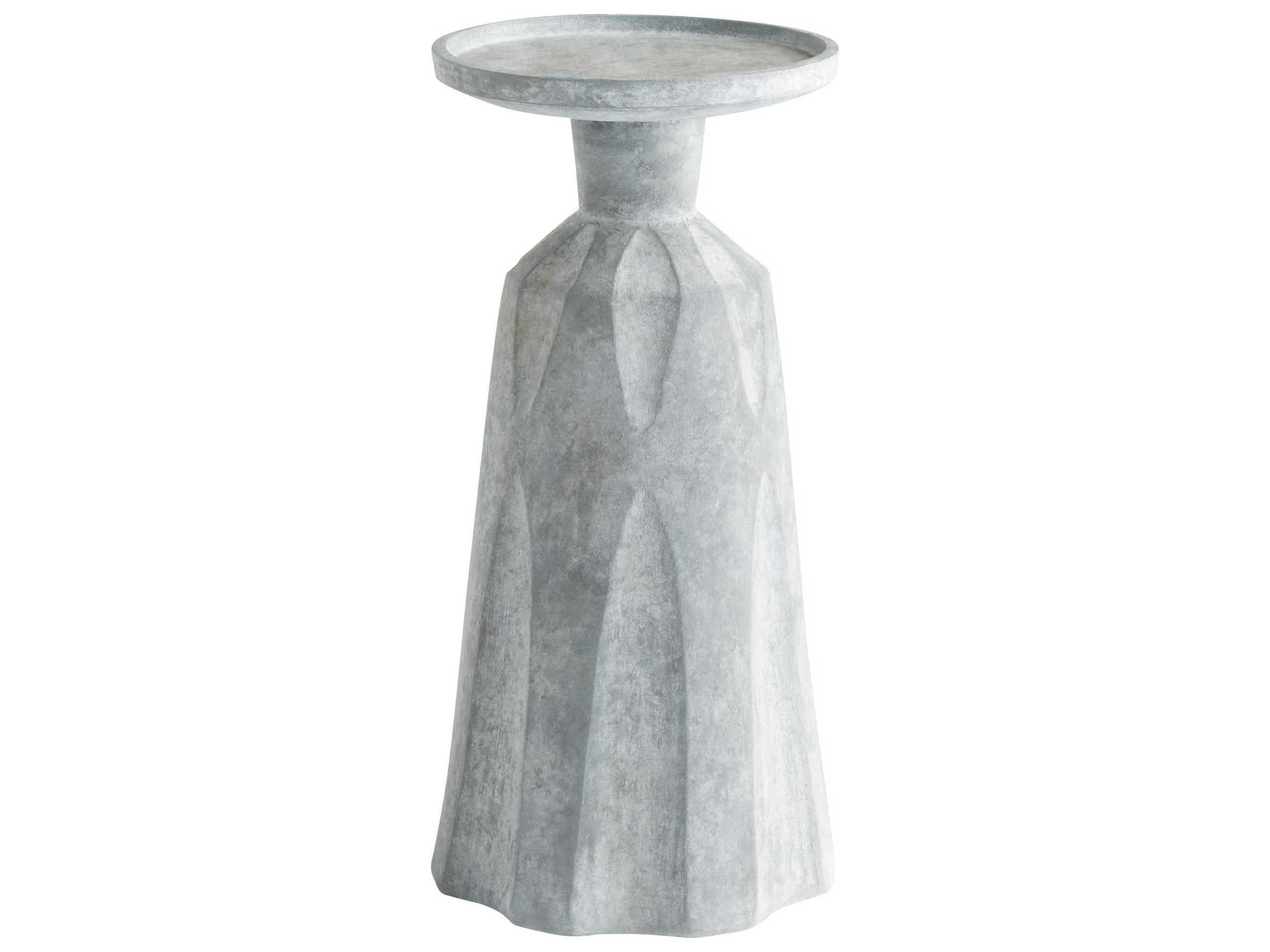 Cyan Design Tapered Grey Attalus Candleholder