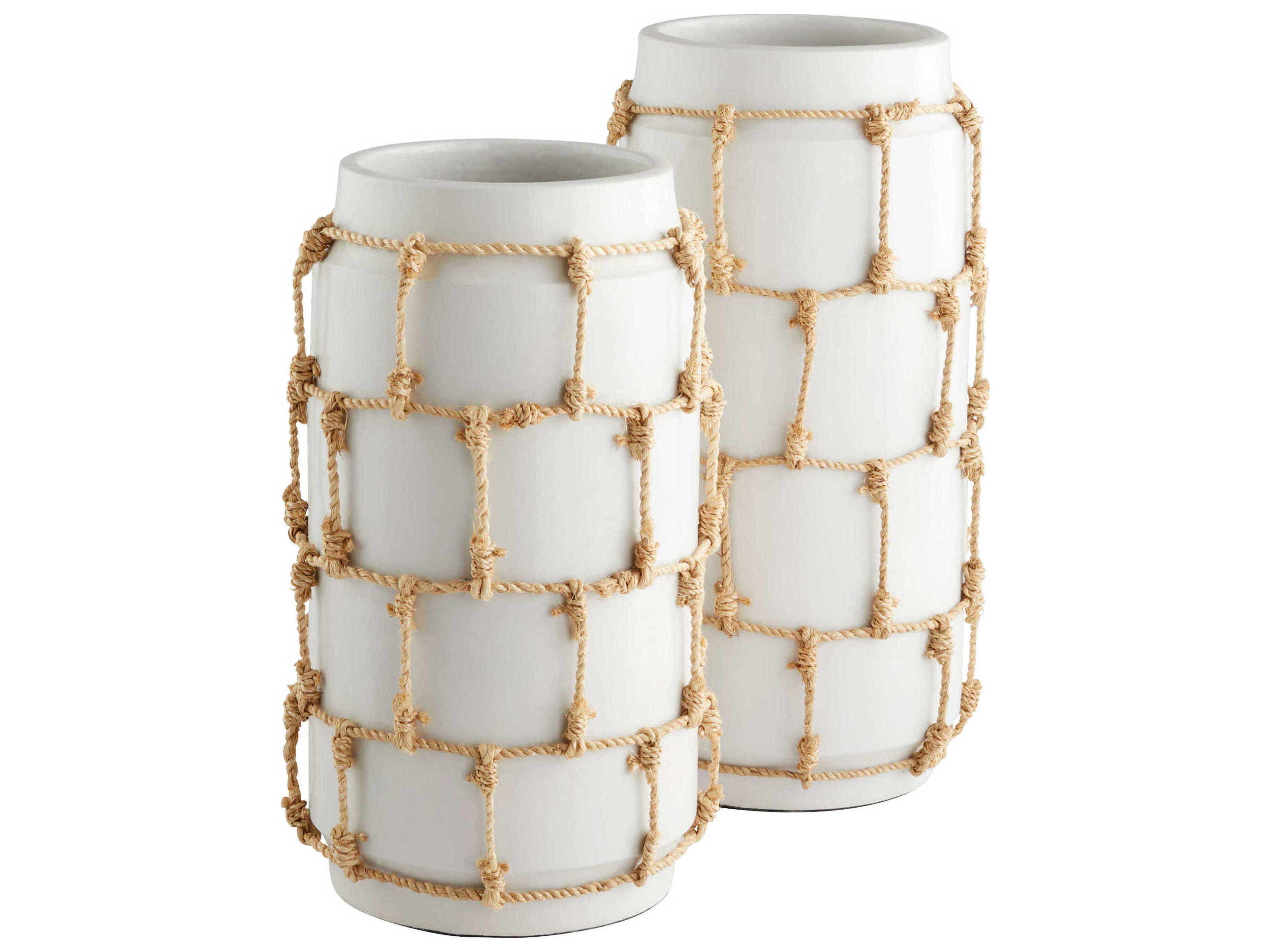 Cyan Design White Antrea Vase