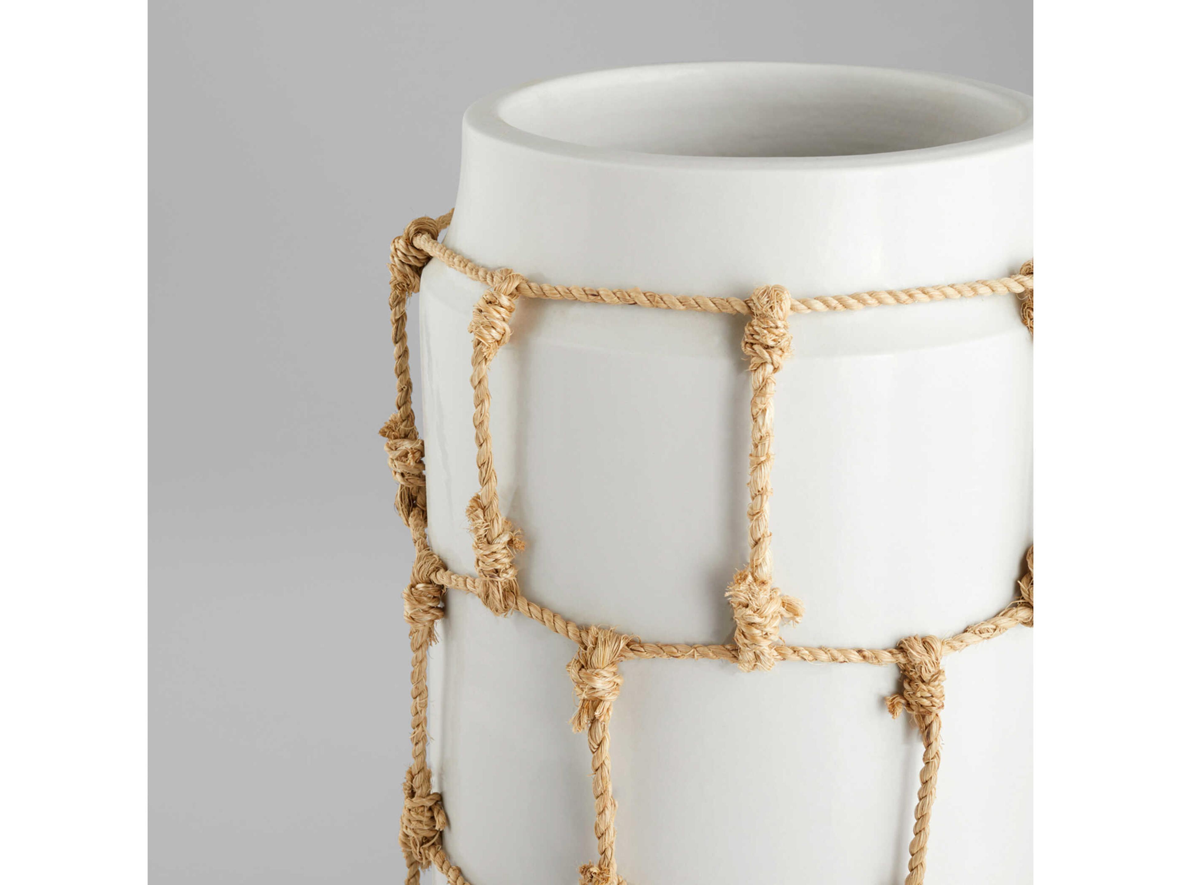 Cyan Design White Antrea Vase