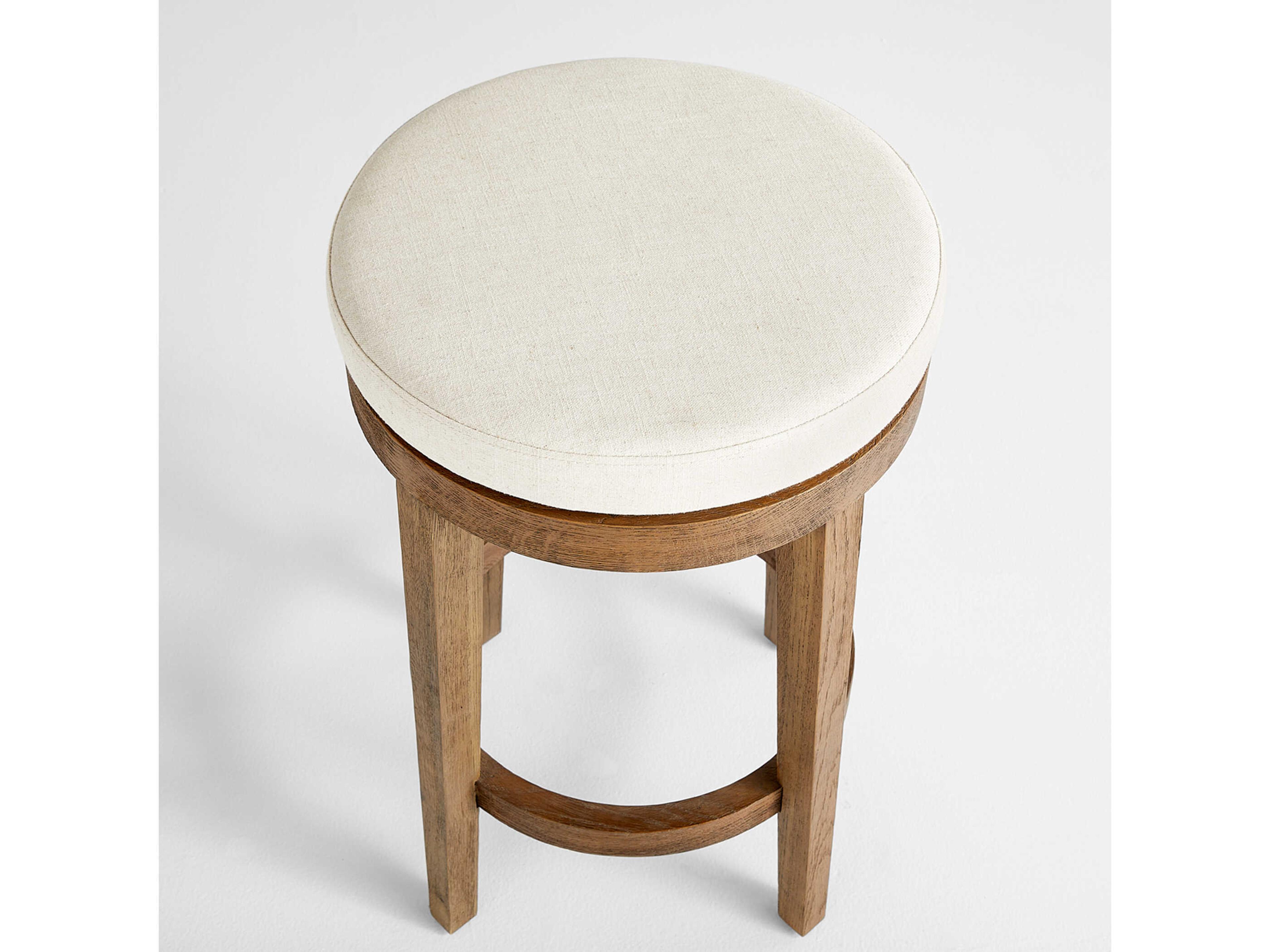 Cyan Design Archon Upholstered Oak Wood Counter Stool