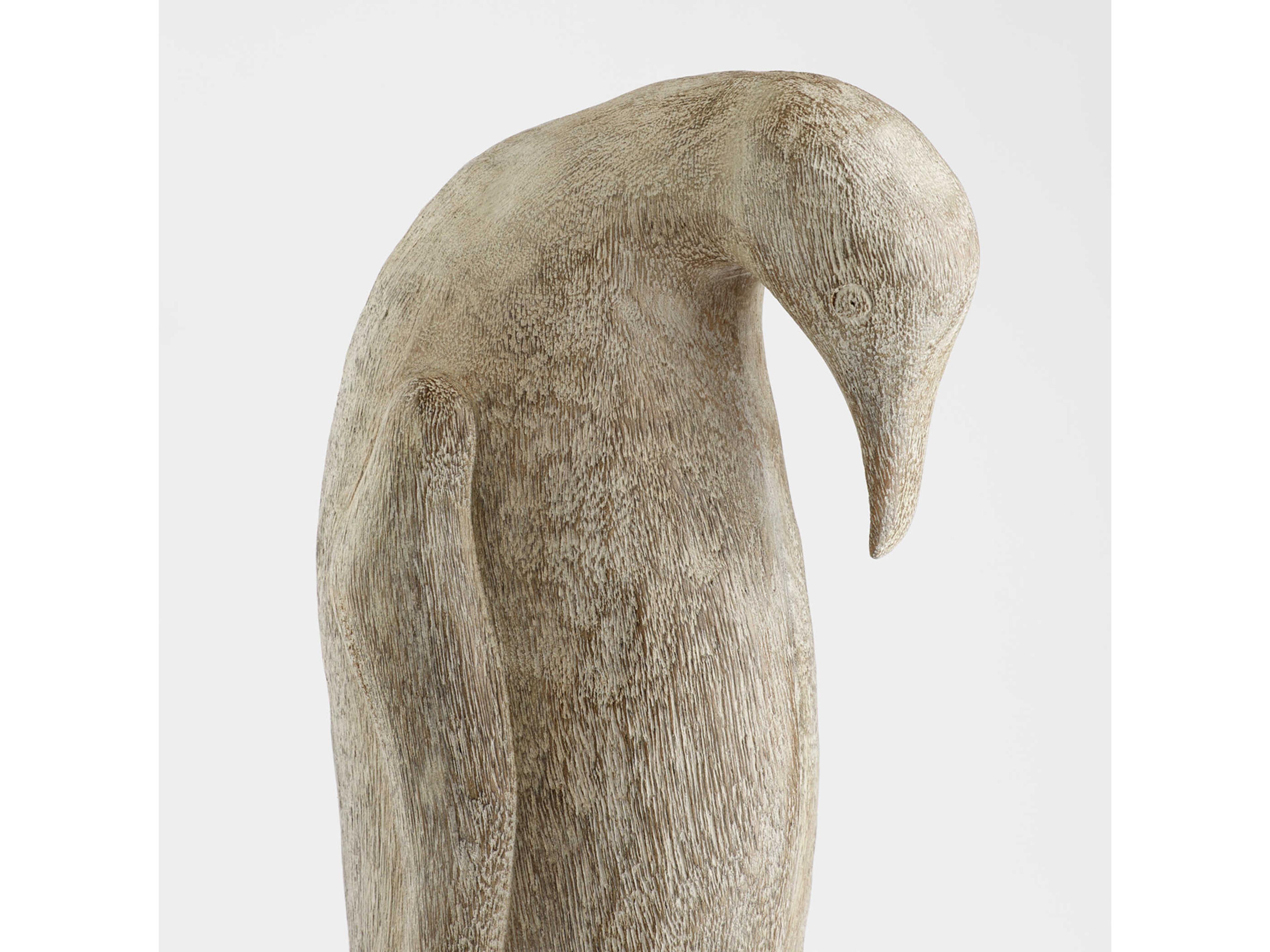 Cyan Design Grey Patina Penguin Sculpture