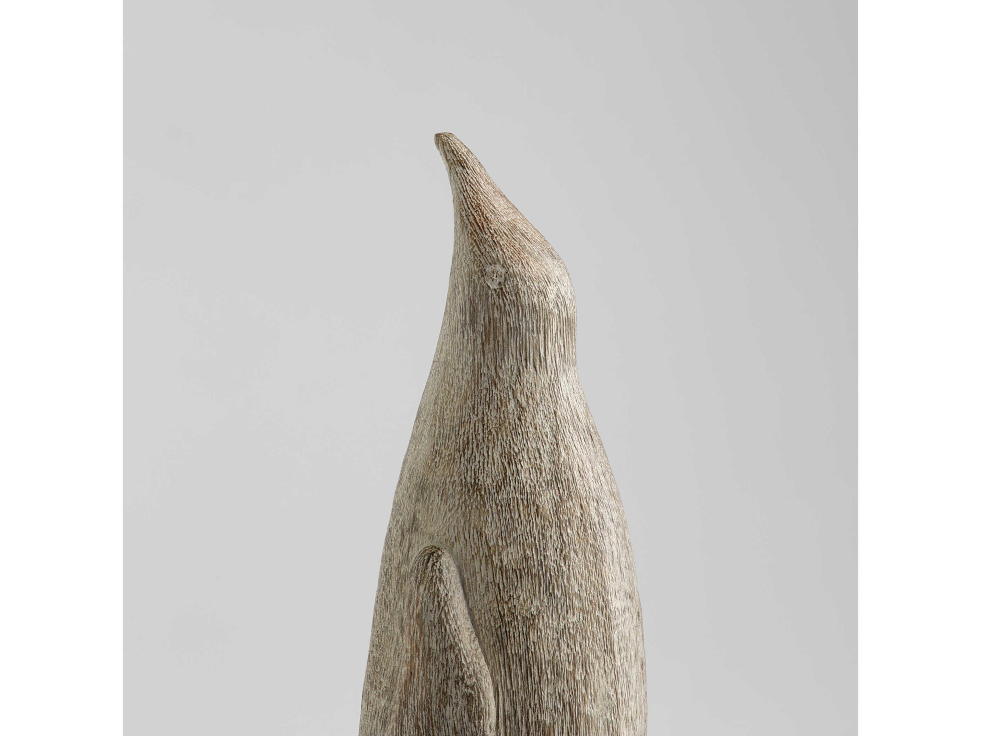 Cyan Design Grey Patina Penguin Sculpture