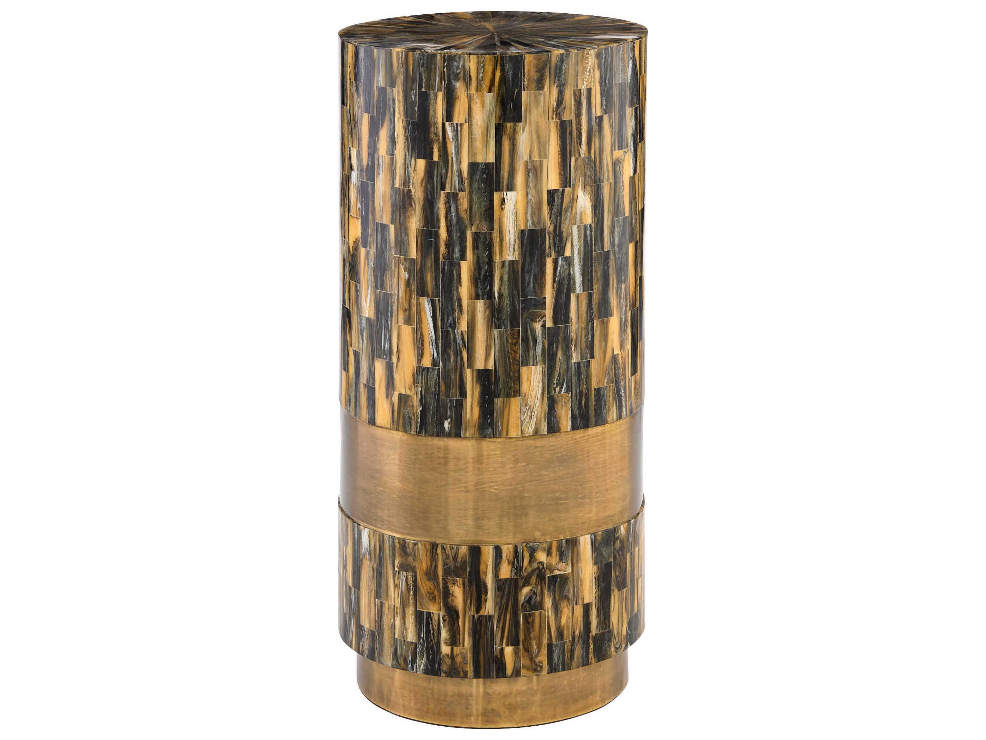 Cairo Round Wood End Table