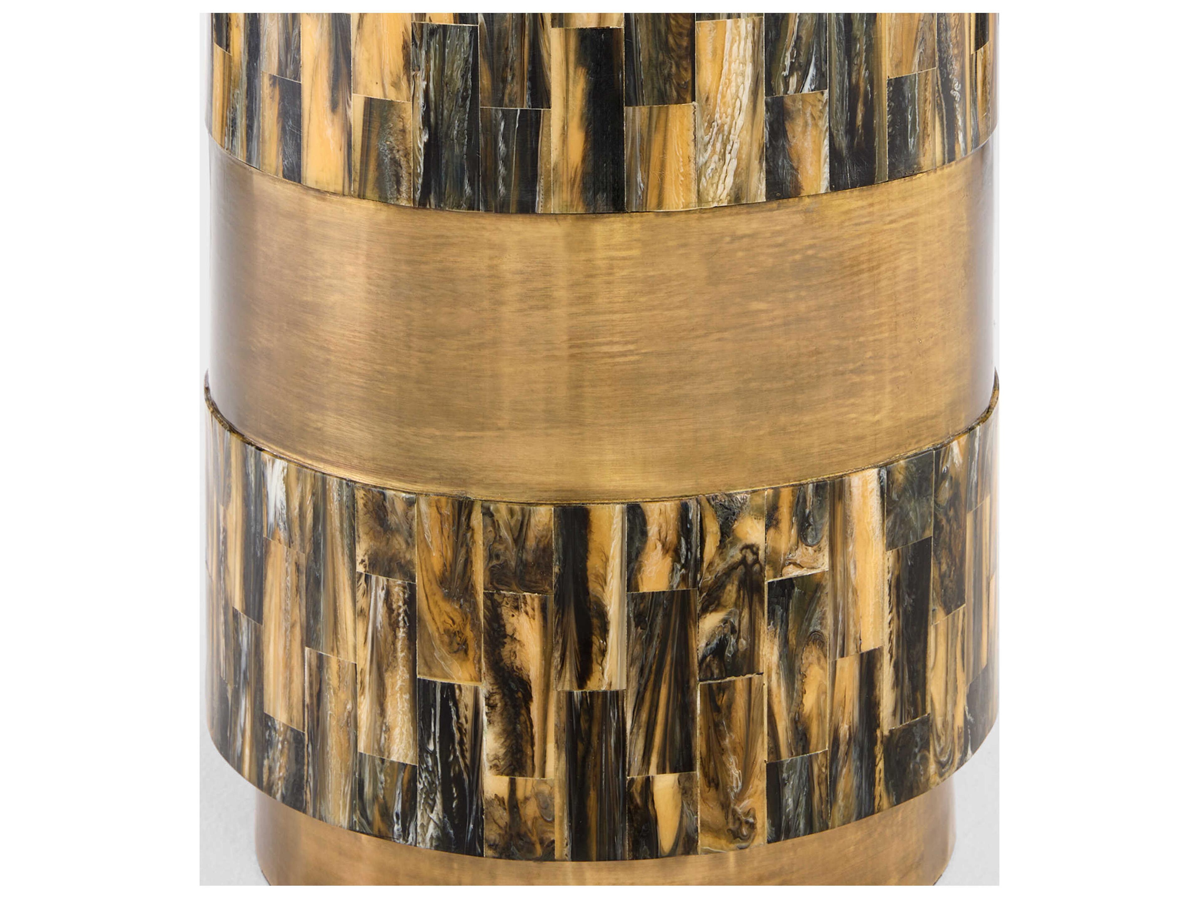 Cyan Design Cairo Round Wood End Table