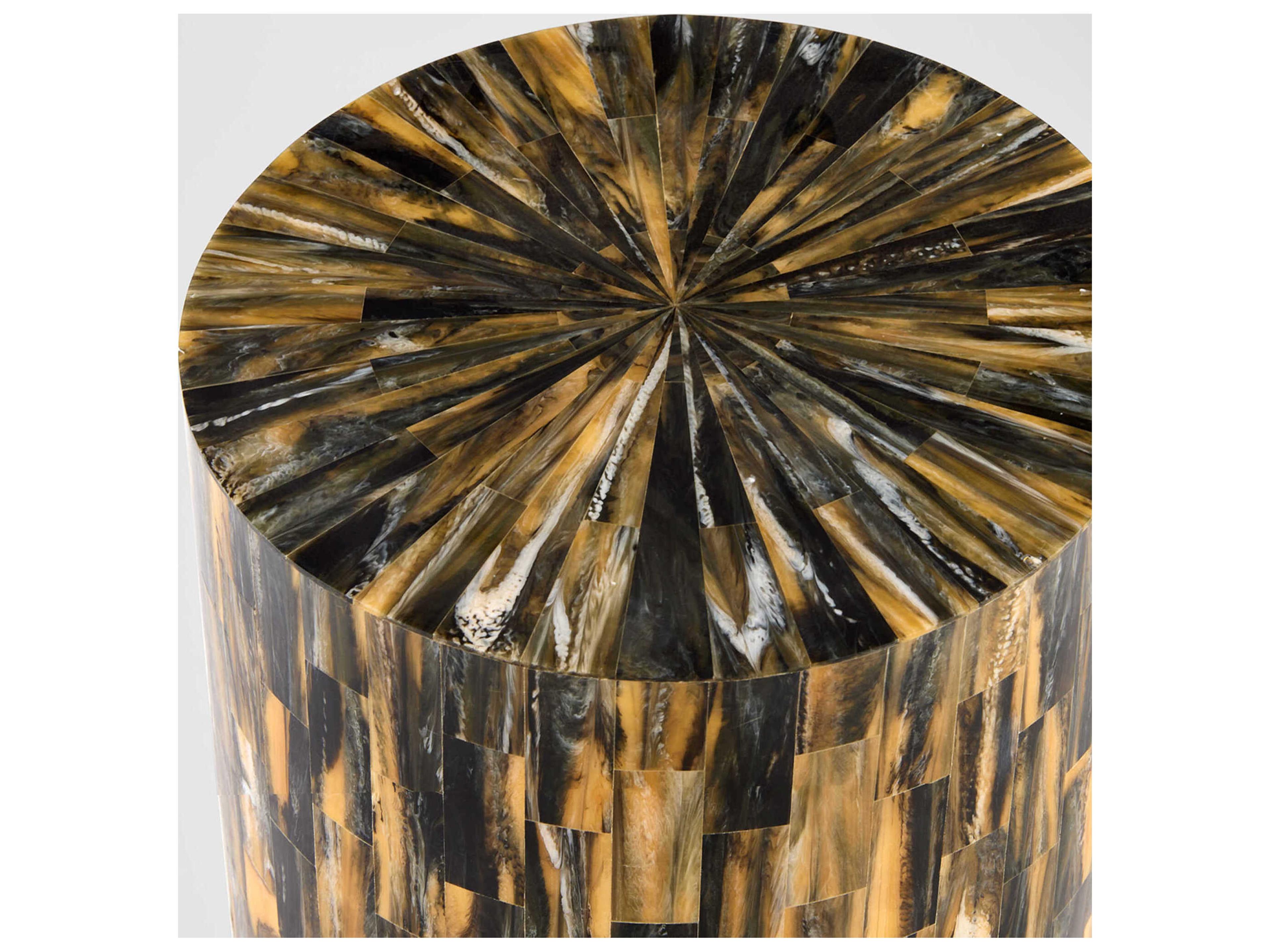 Cyan Design Cairo Round Wood End Table