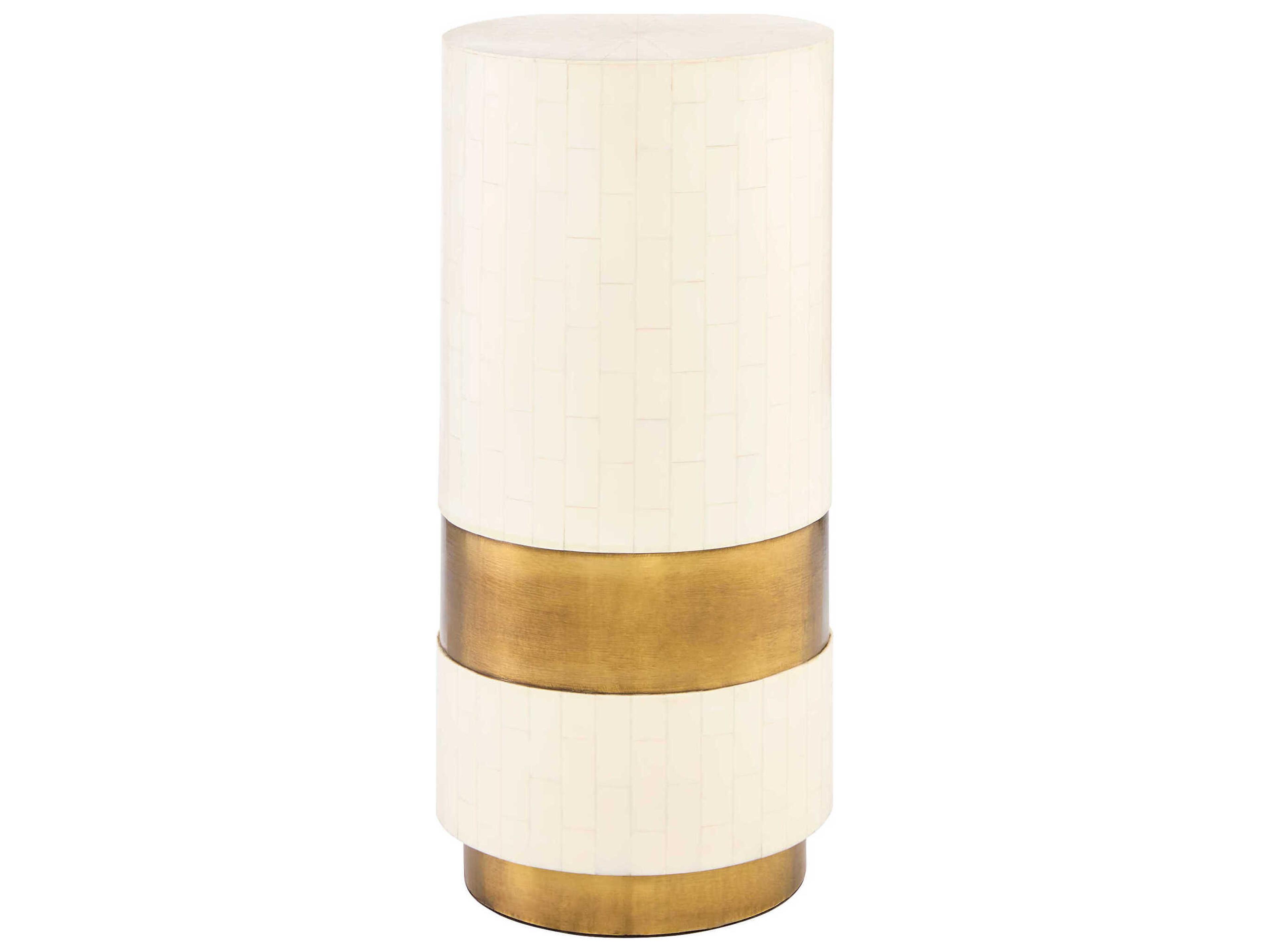 Monoco Round Wood End Table