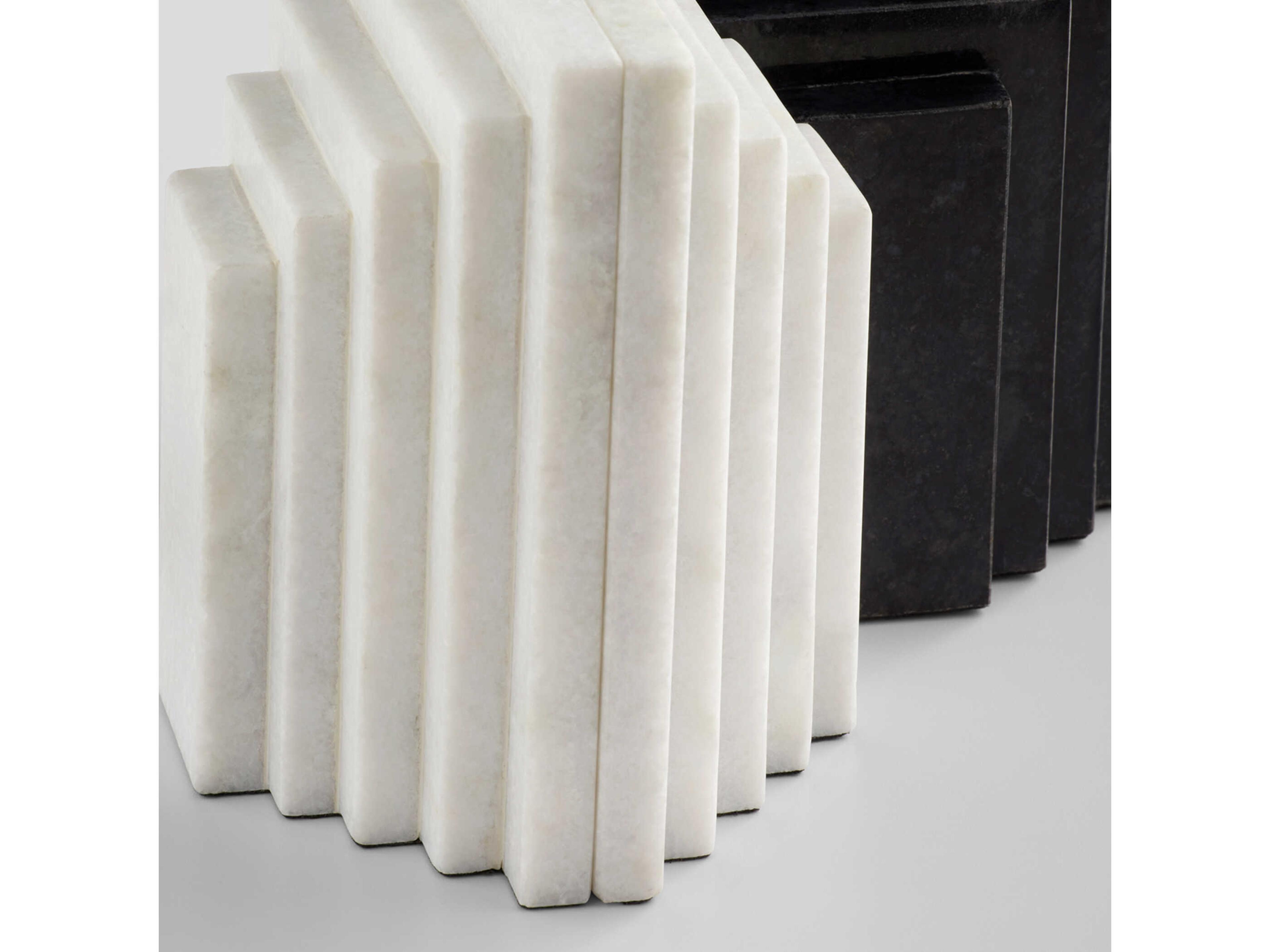 Cyan Design White Epilogue Bookend