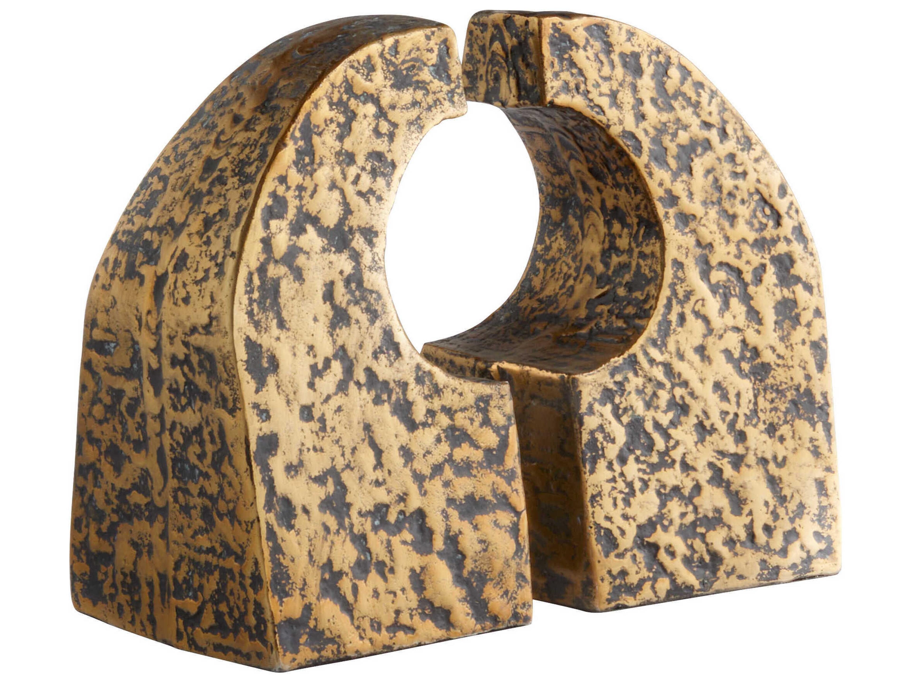 Antique Brass Apostrophe Bookend