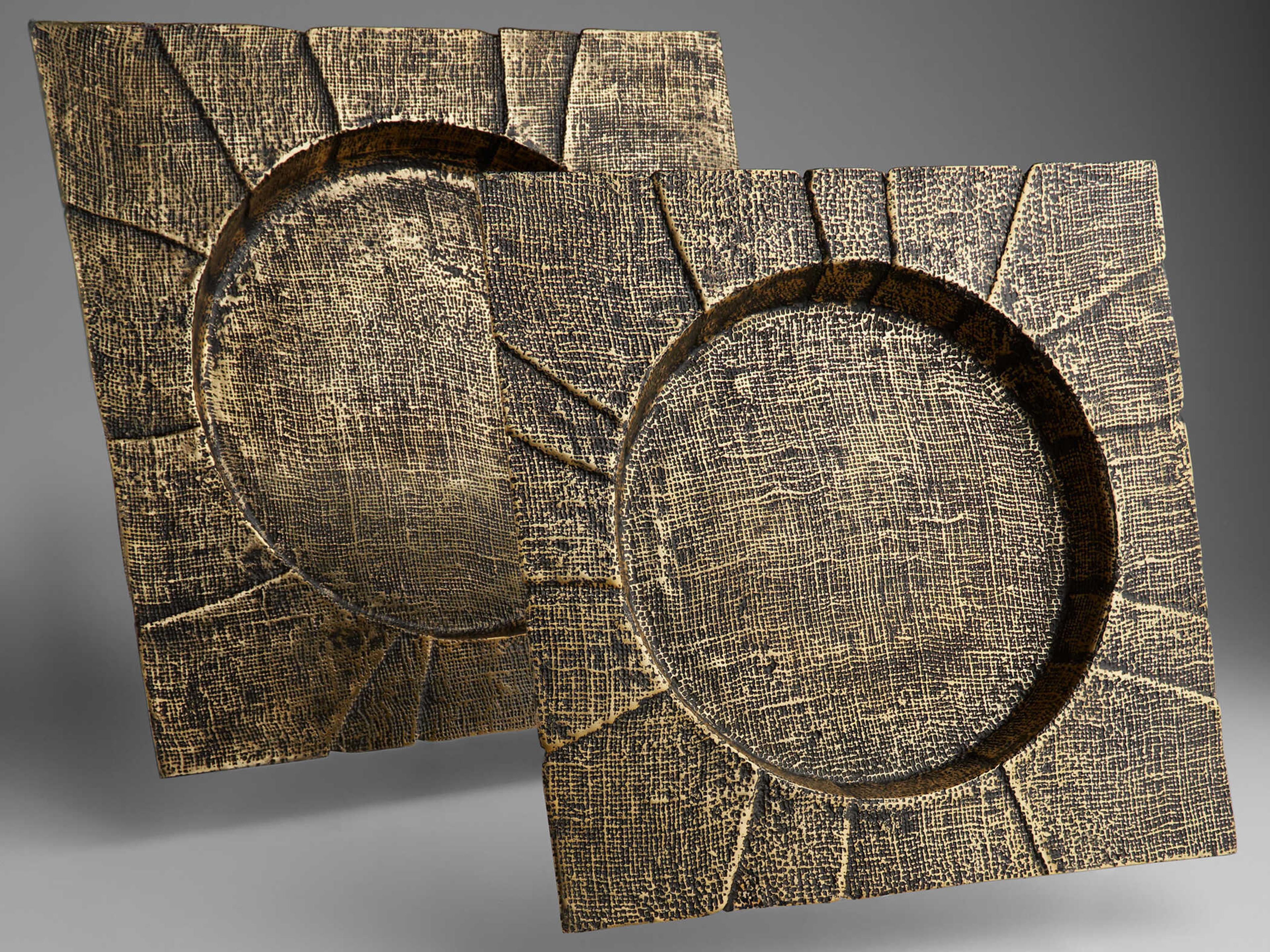 Cyan Design Antique Brass Baxter Serving Tray