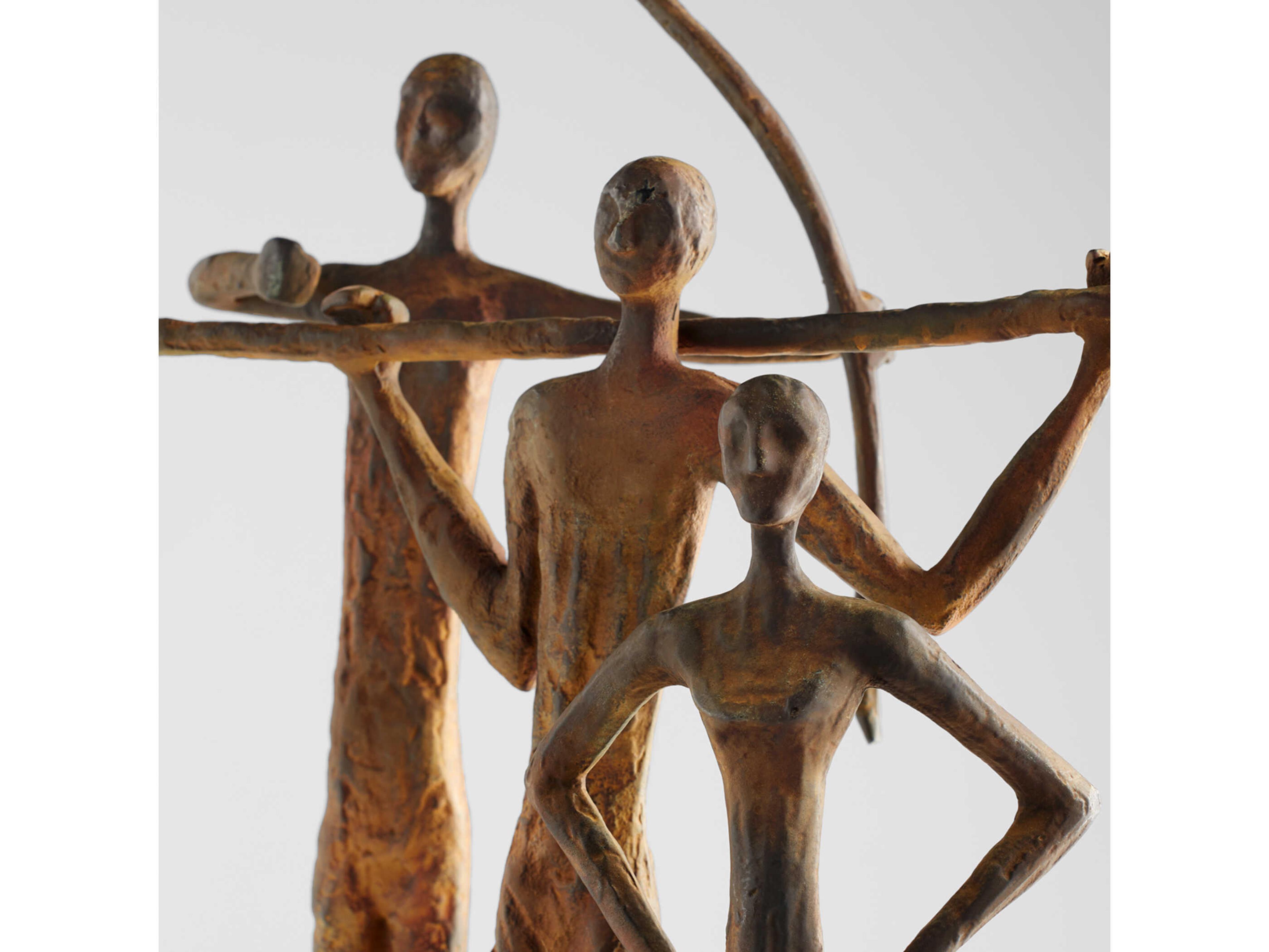 Cyan Design Rustic Maasai Hunter Sculpture