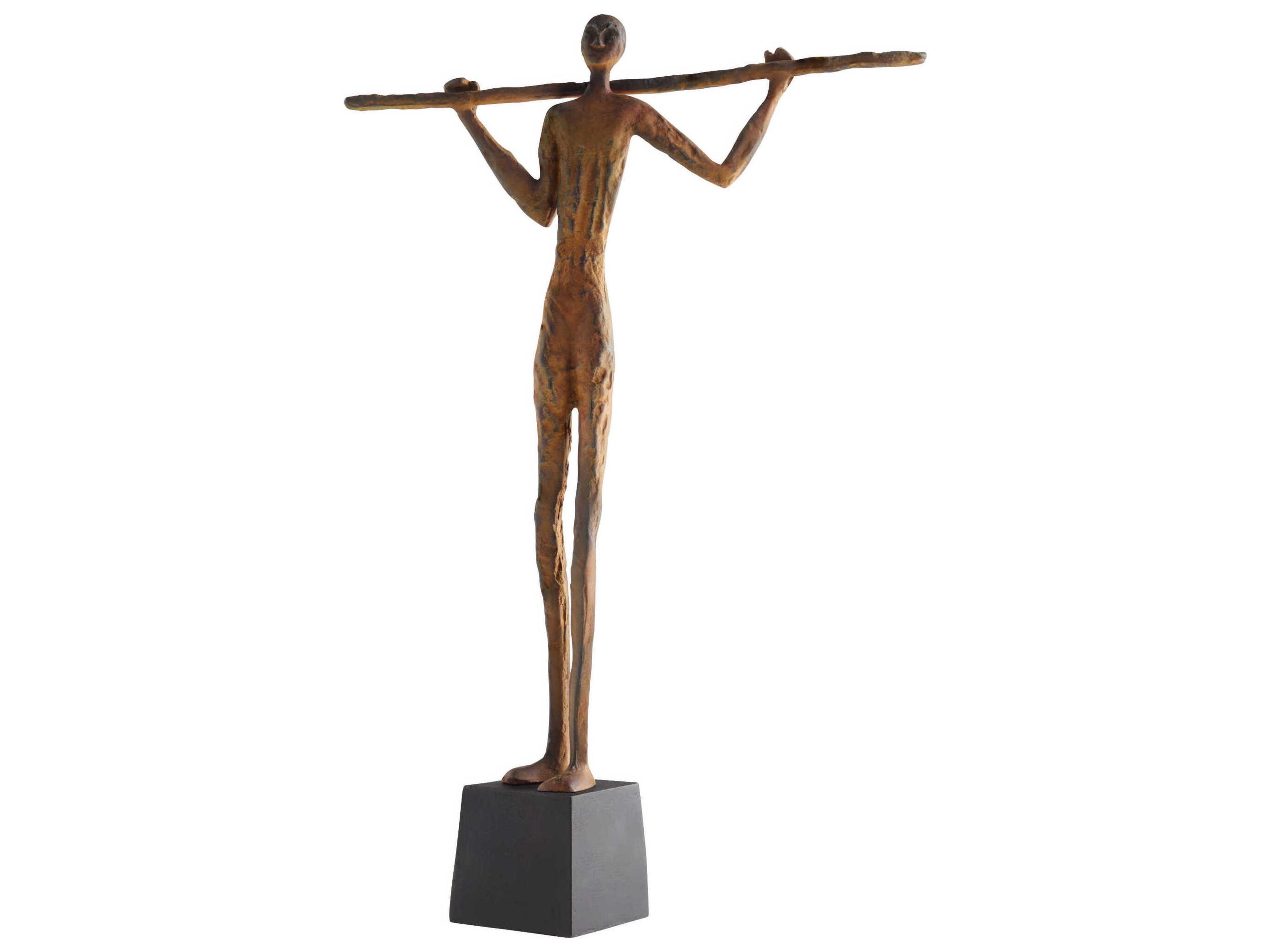 Cyan Design Rustic Maasai Shepard Sculpture