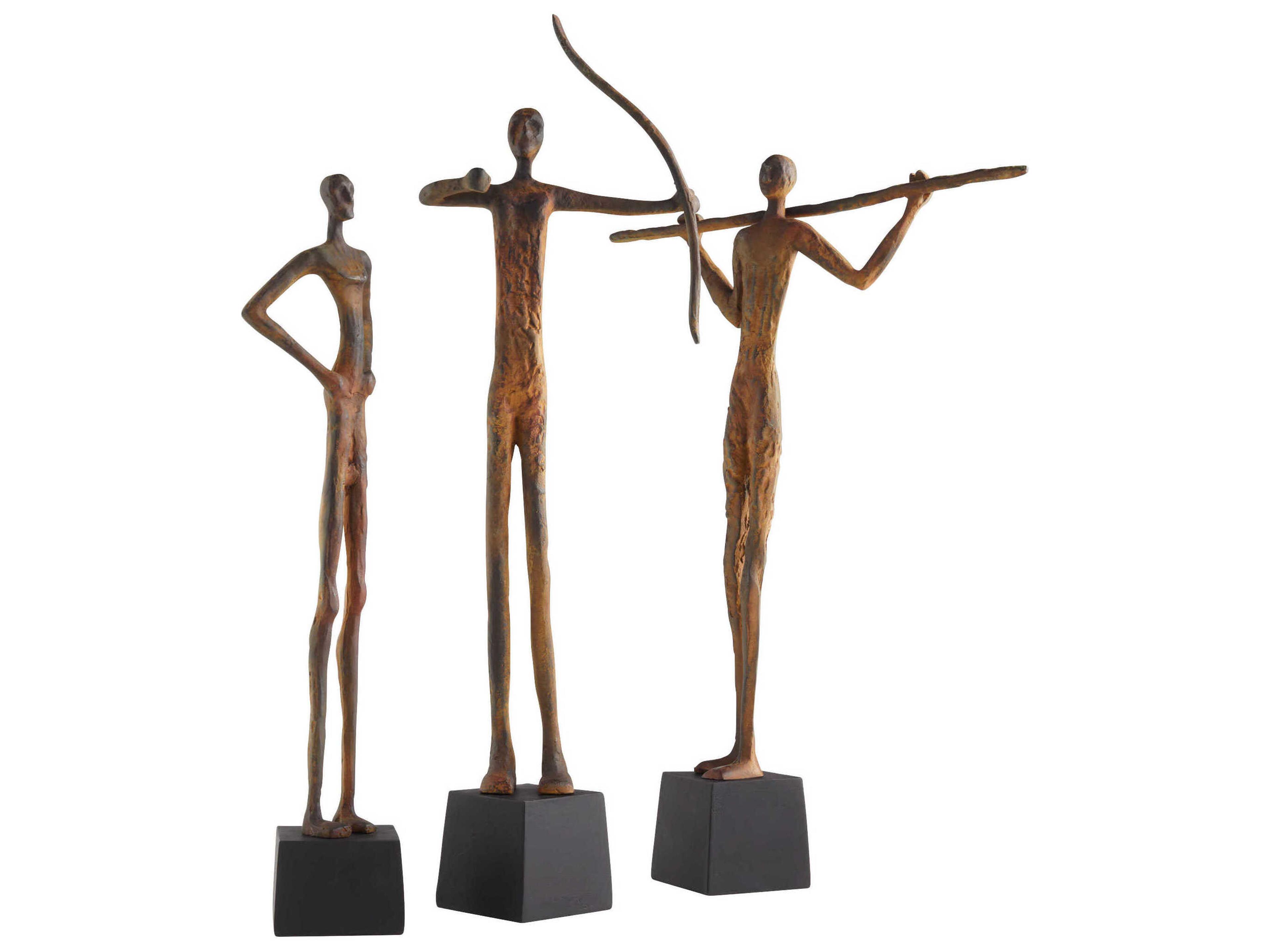 Cyan Design Rustic Maasai Shepard Sculpture