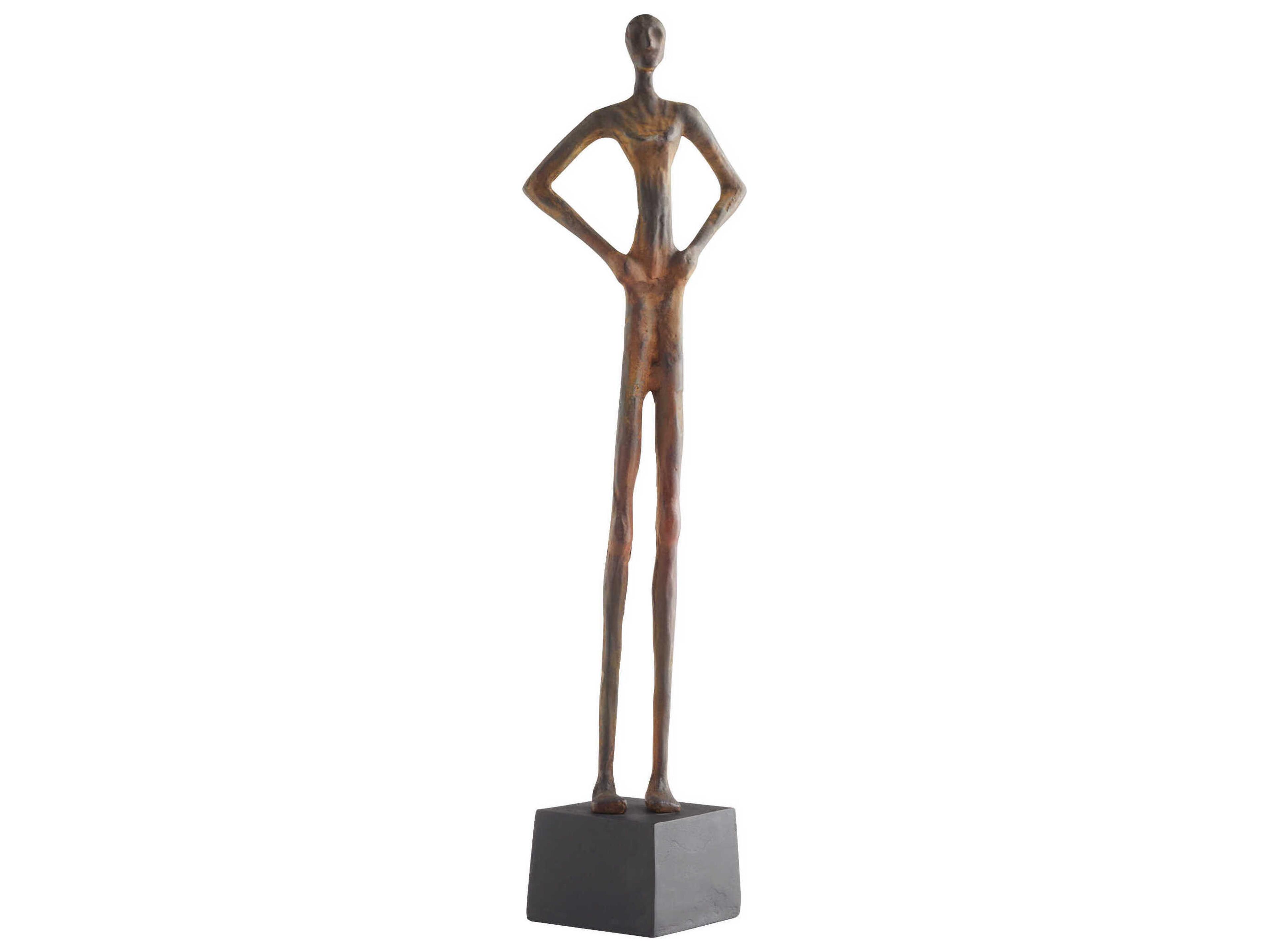Rustic Maasai Gatherer Sculpture
