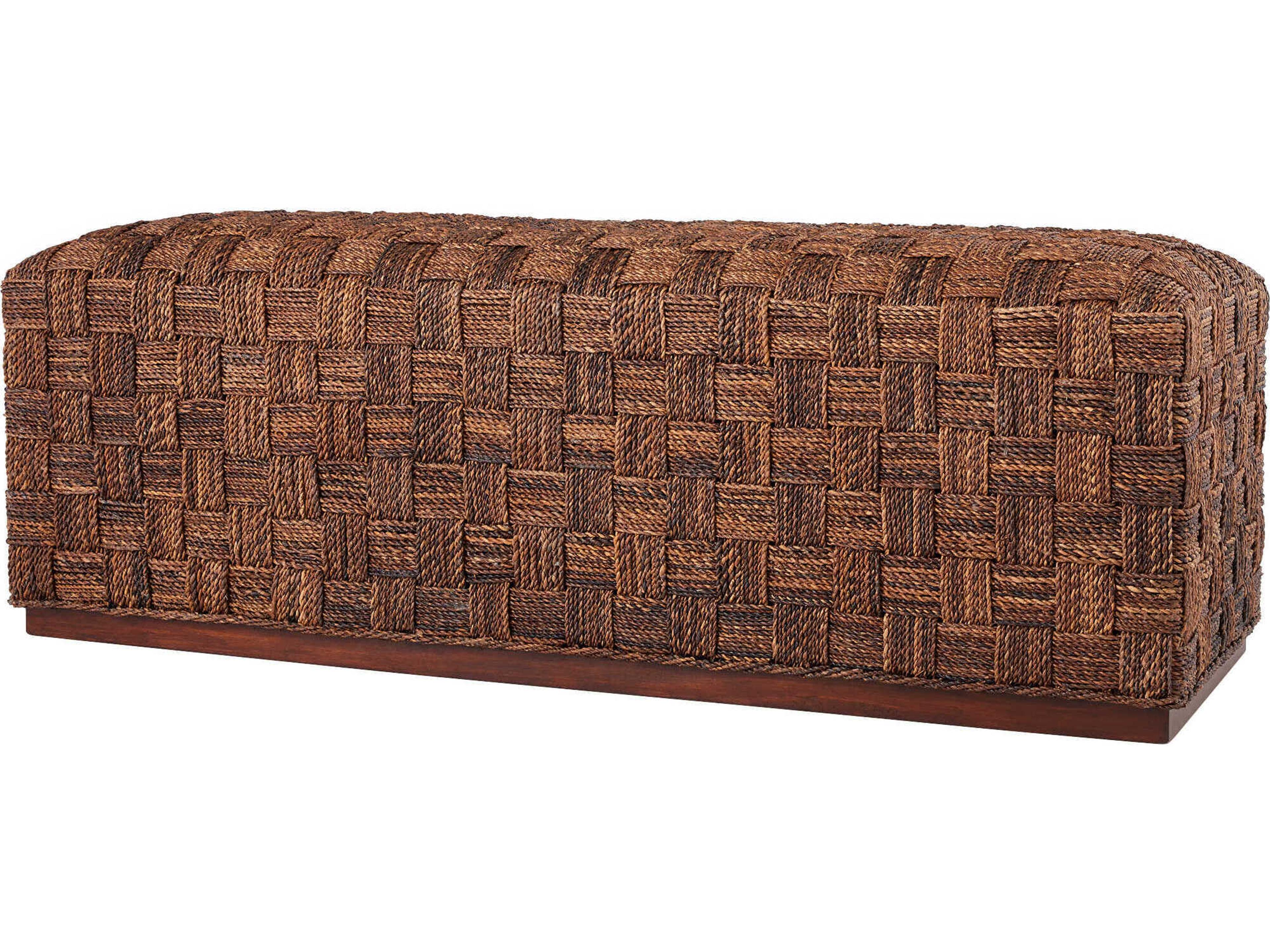 Milos Brown Accent Bench