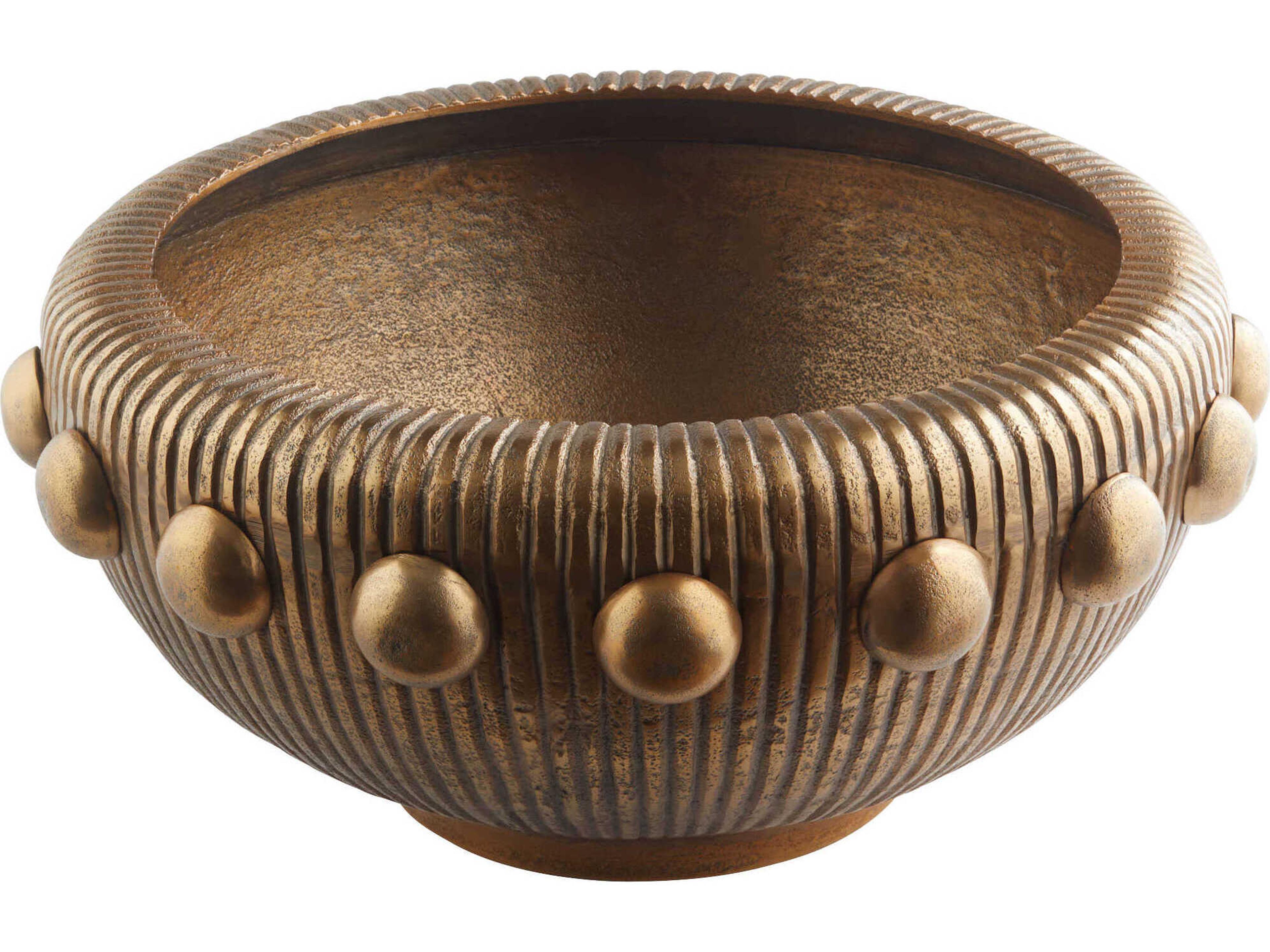 Cyan Design Antique Brass Batten Decorative Bowl