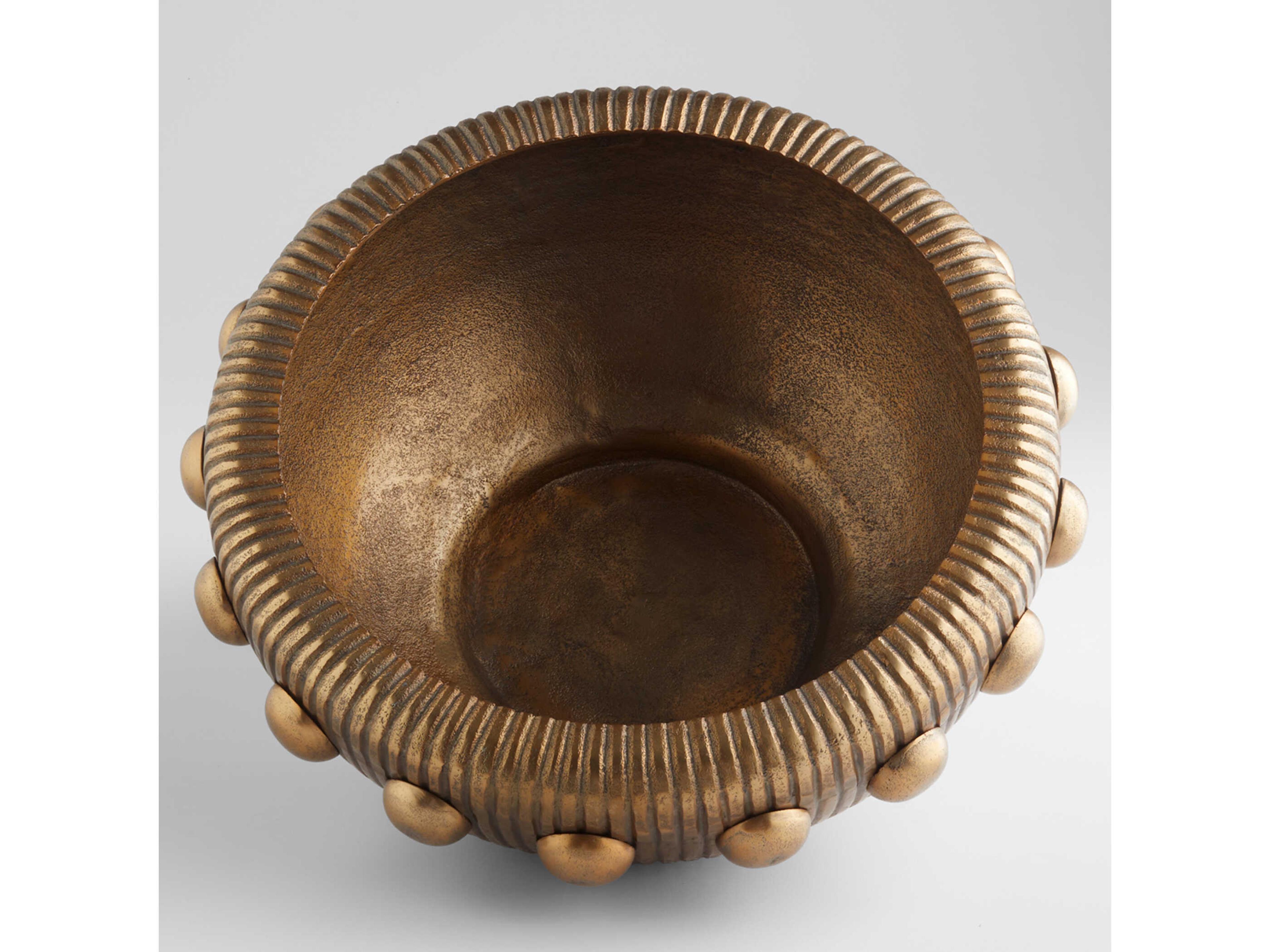 Cyan Design Antique Brass Batten Decorative Bowl