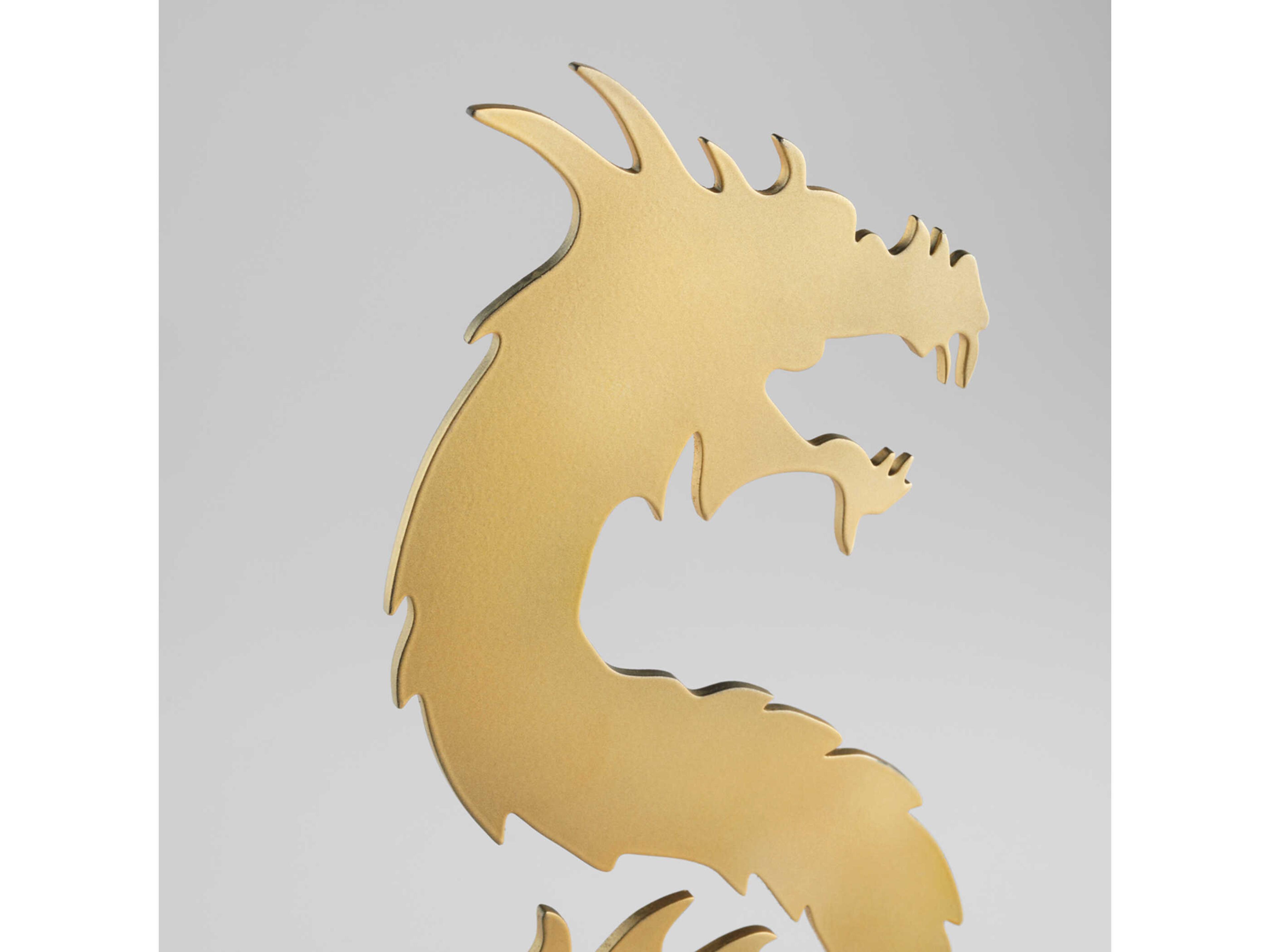 Cyan Design Gold Haku Dragon Sculpture