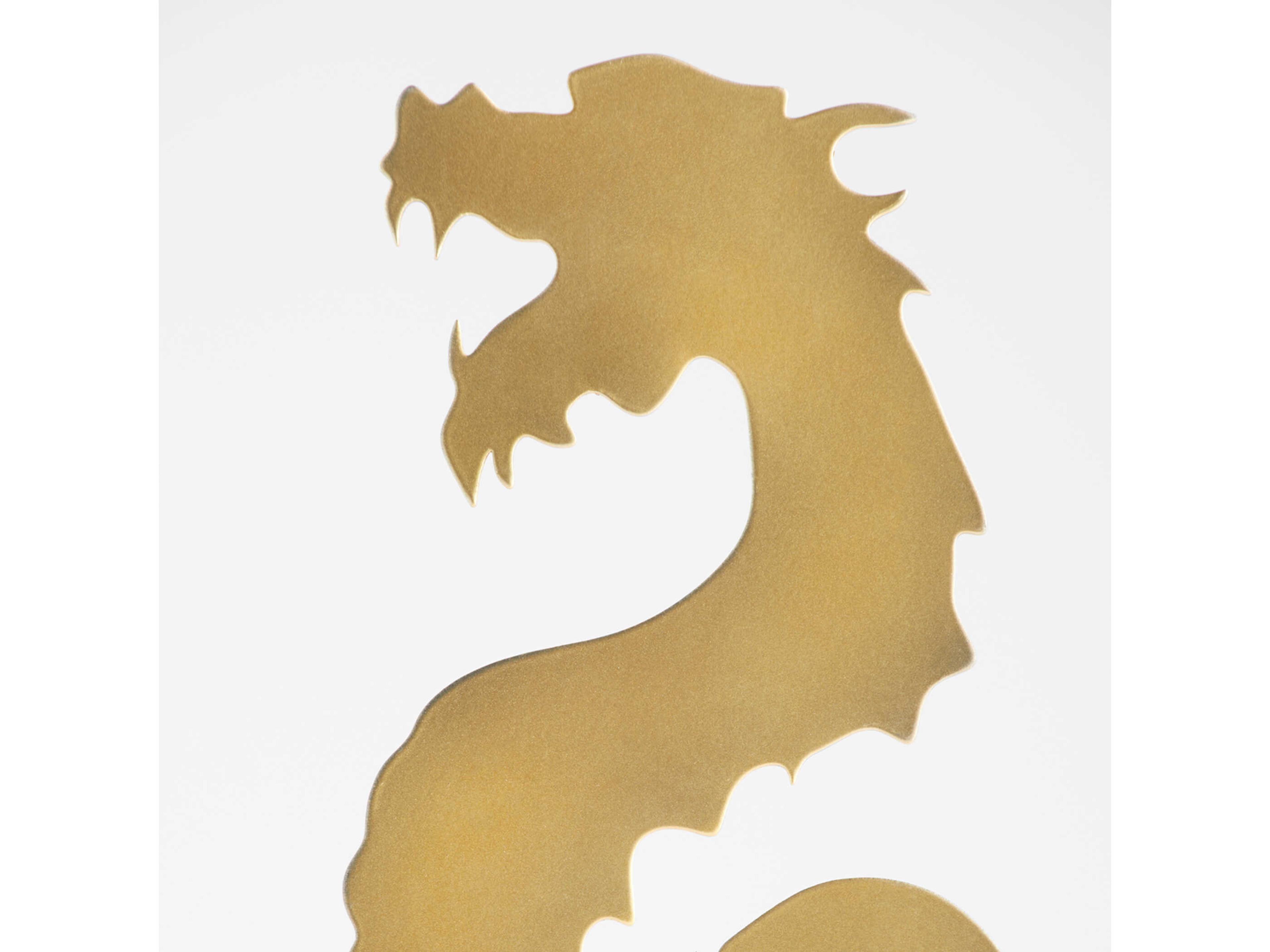 Cyan Design Gold Haku Dragon Sculpture