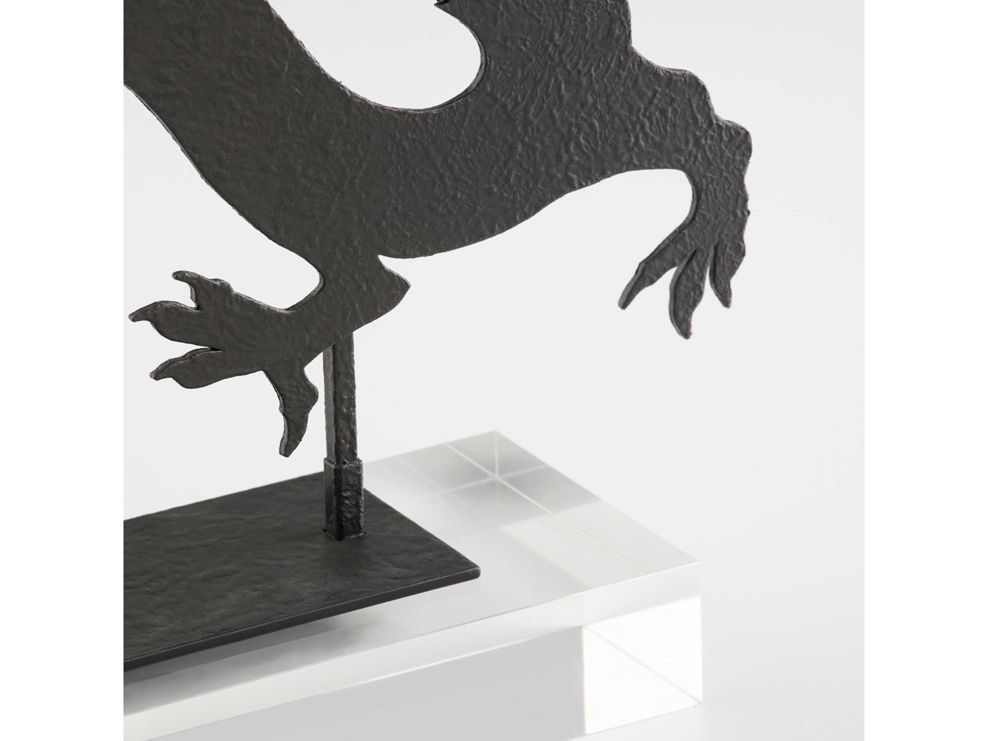 Cyan Design Black Shenron Dragon Sculpture