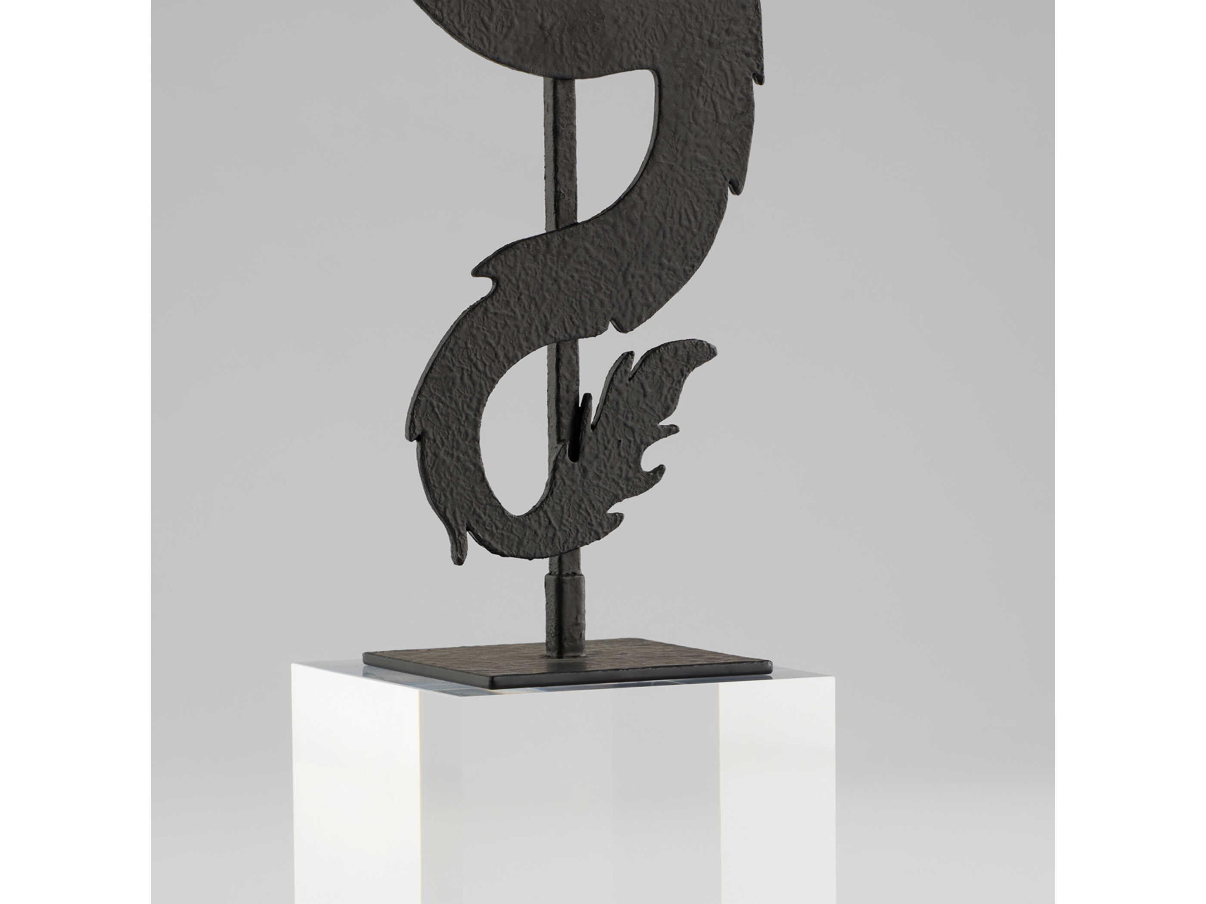 Cyan Design Black Shenron Dragon Sculpture