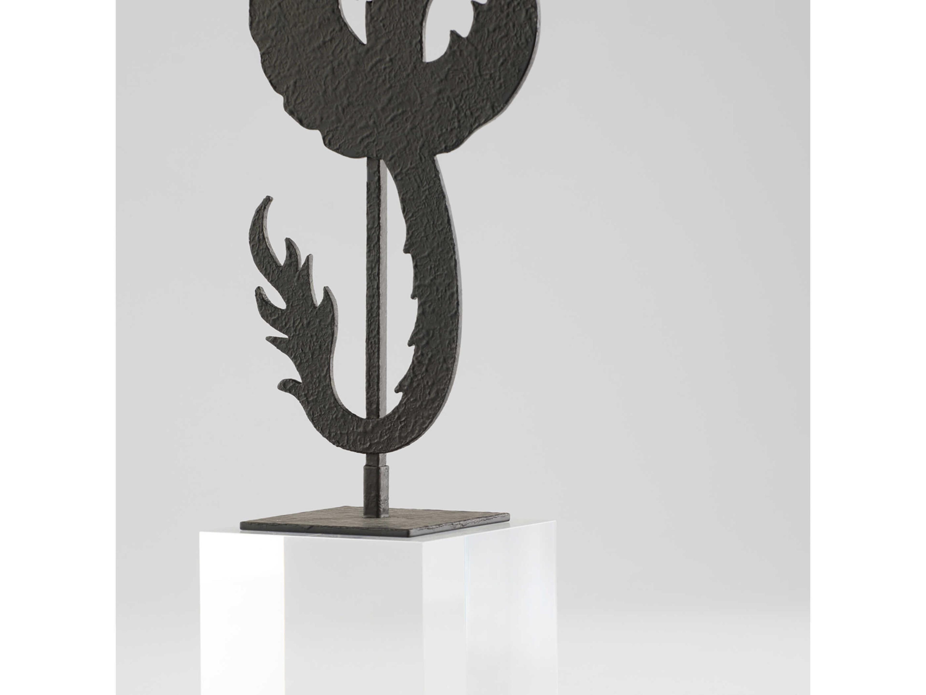 Cyan Design Black Shenron Dragon Sculpture