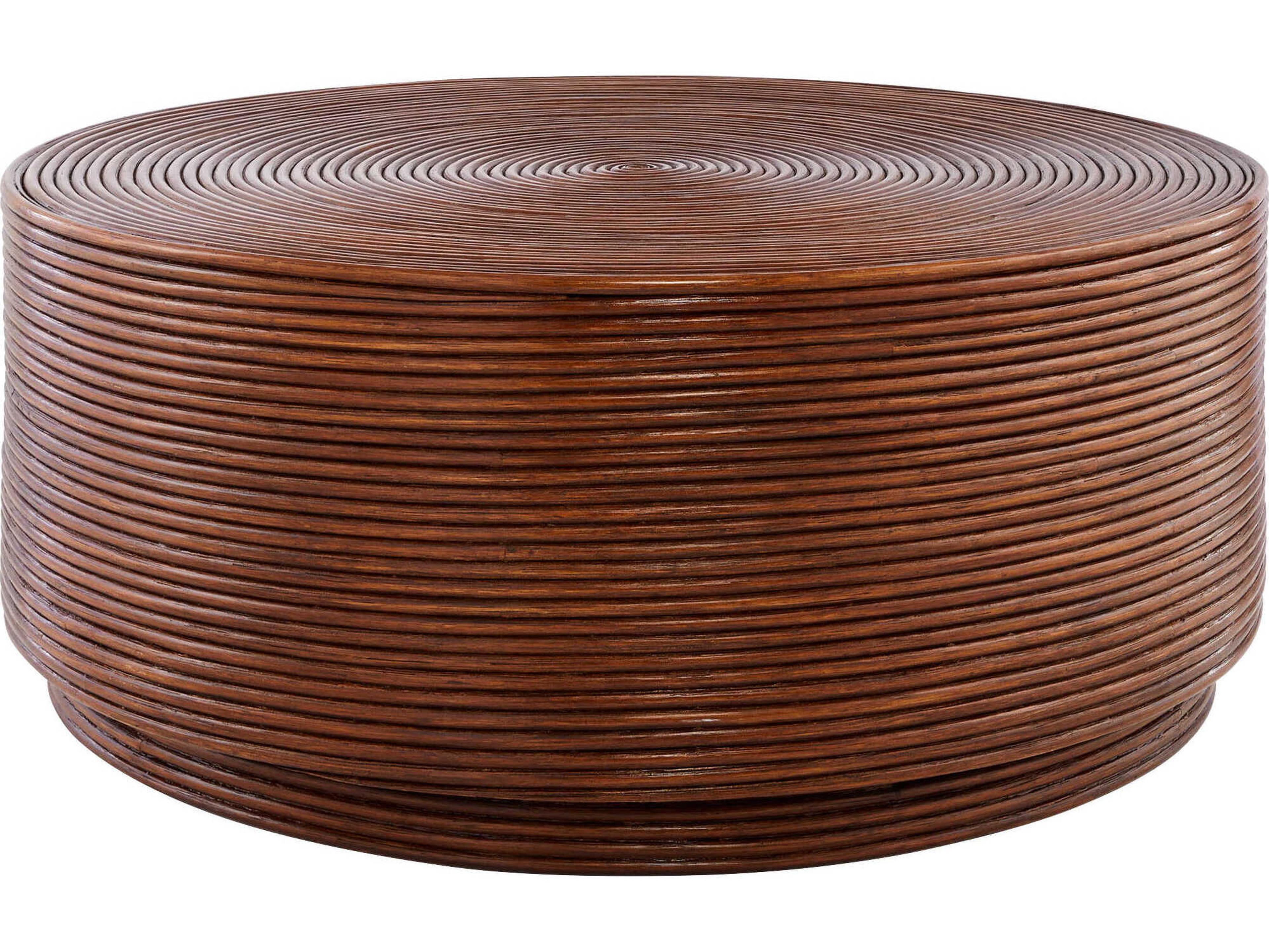 Papeete Round Rattan Coffee Table