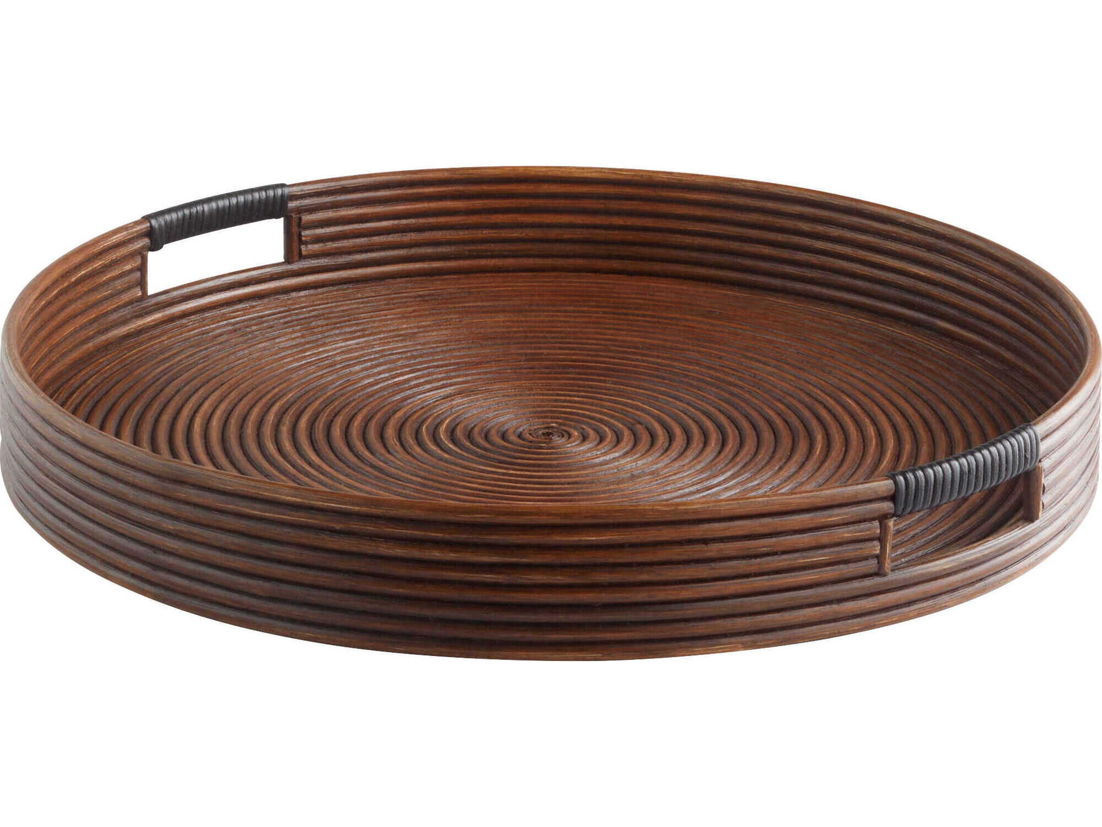 Brown Papeete Serving Tray