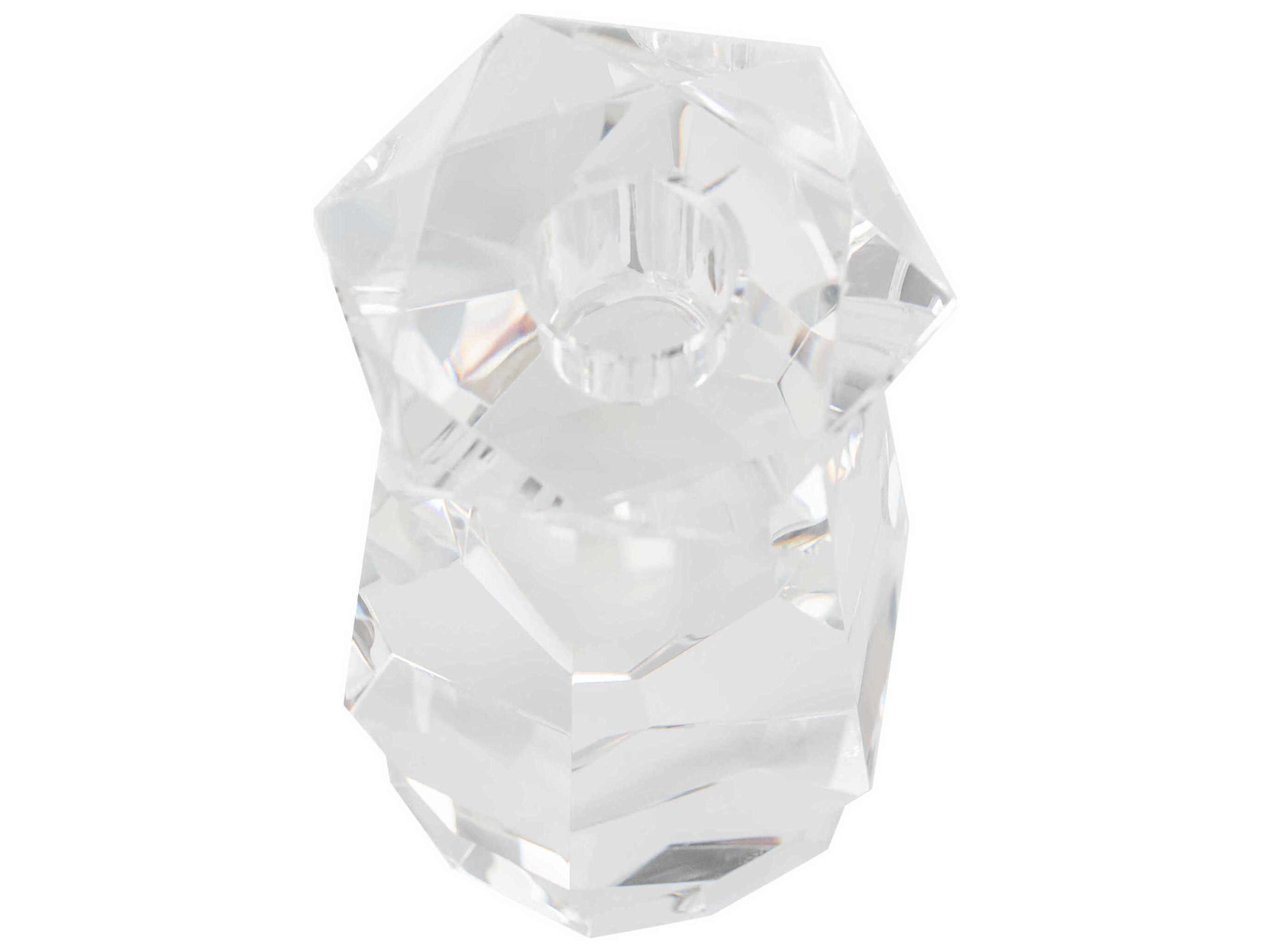 Cyan Design Clear Faceted Candleholder