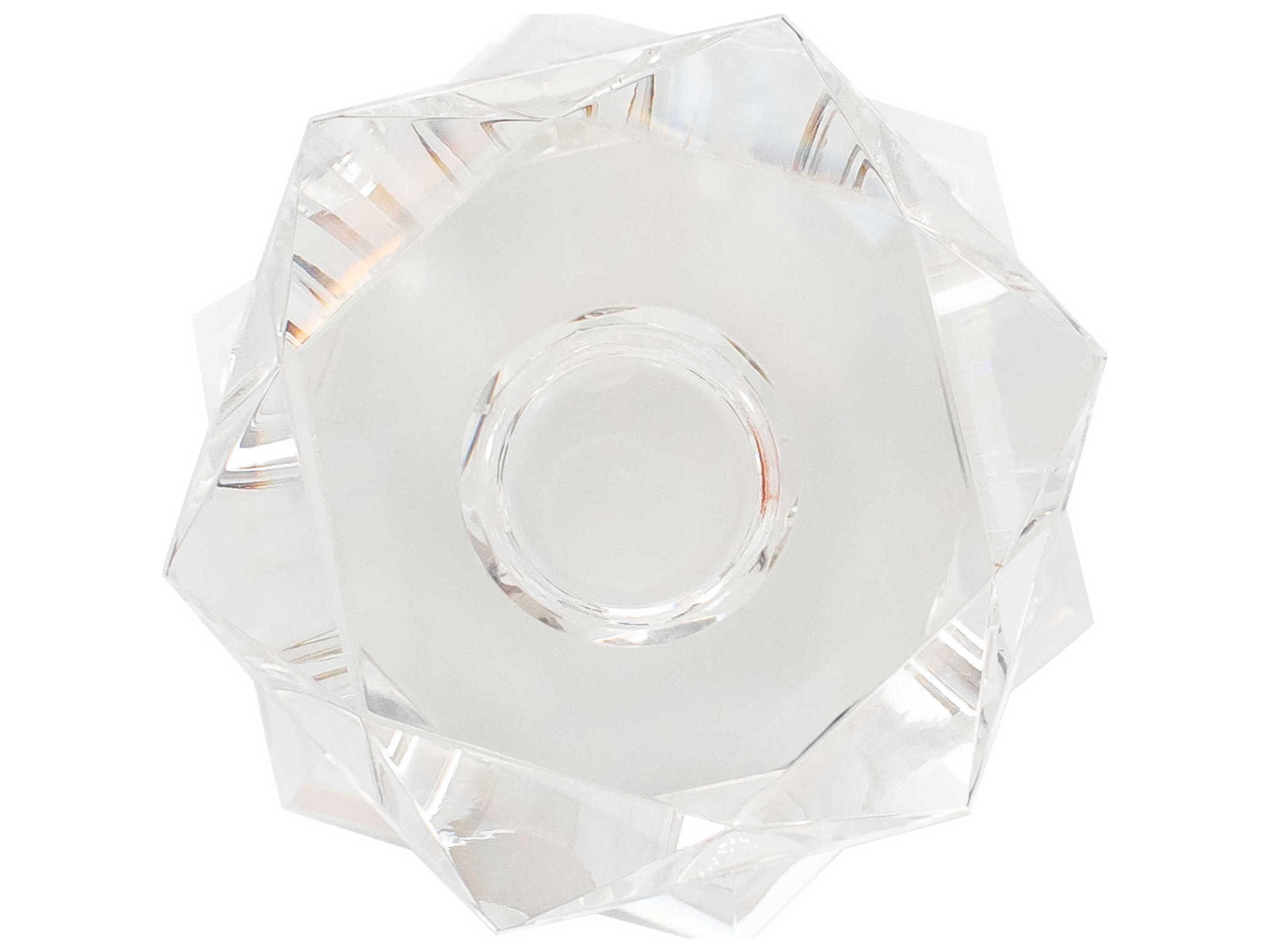 Cyan Design Clear Faceted Candleholder